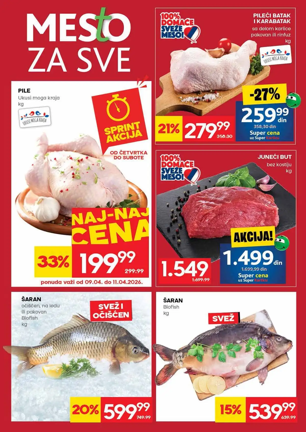 Mercator katalog sniženja do 15. april 2026 – strana 6 Mercator akcija katalog do 15. april 2026 strana 6 proizvodi za domaćinstvo Srbija