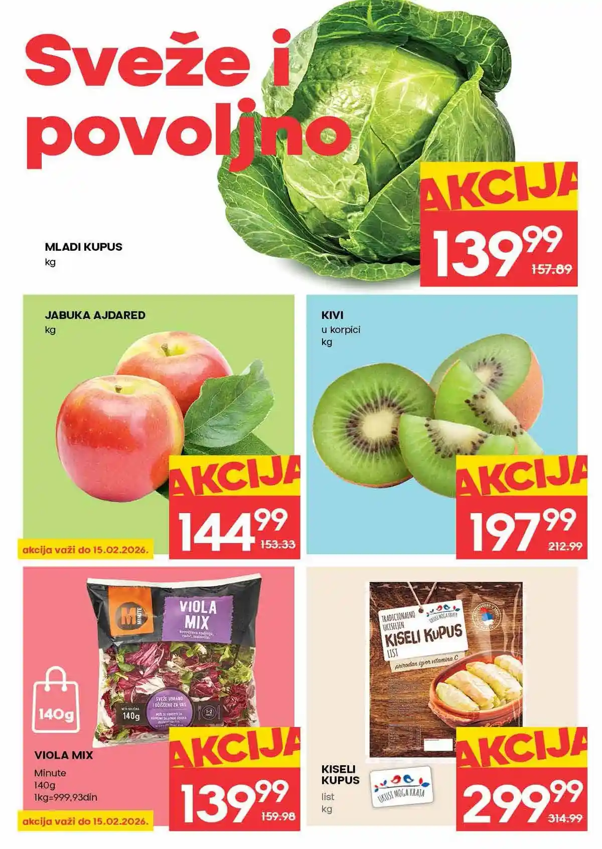 Mercator katalog sniženja do 18. februara 2026 – strana 2 Mercator akcija katalog do 18. februara 2026 strana 2 prehrambeni proizvodi i akcijske cene Srbija
