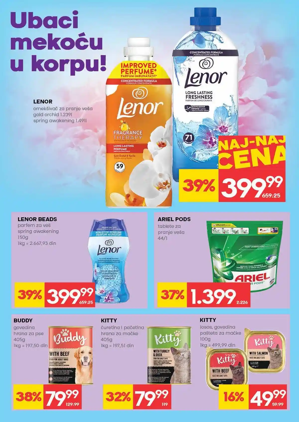 Mercator katalog sniženja do 18. februara 2026 – strana 28 Mercator katalog akcija do 18. februara 2026 strana 28 piće i osnovne namirnice Srbija