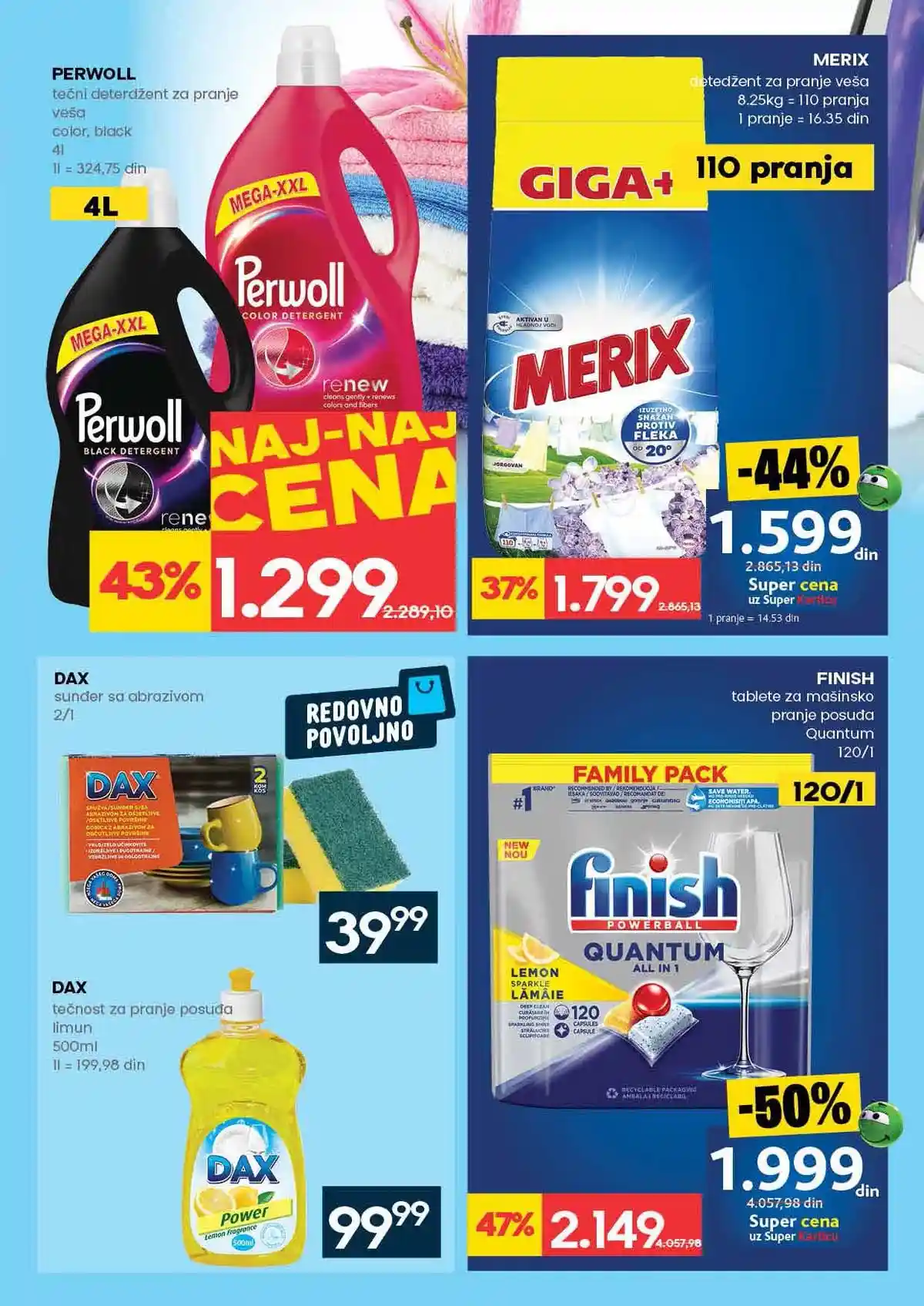 Mercator katalog sniženja do 18. februara 2026 – strana 29 Mercator akcija katalog do 18. februara 2026 strana 29 proizvodi za domaćinstvo Srbija