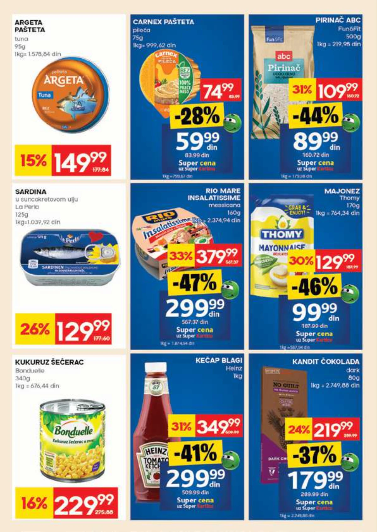 Mercator katalog akcija do 20. maja 2026 strana 18 sveže voće i povrće Srbija