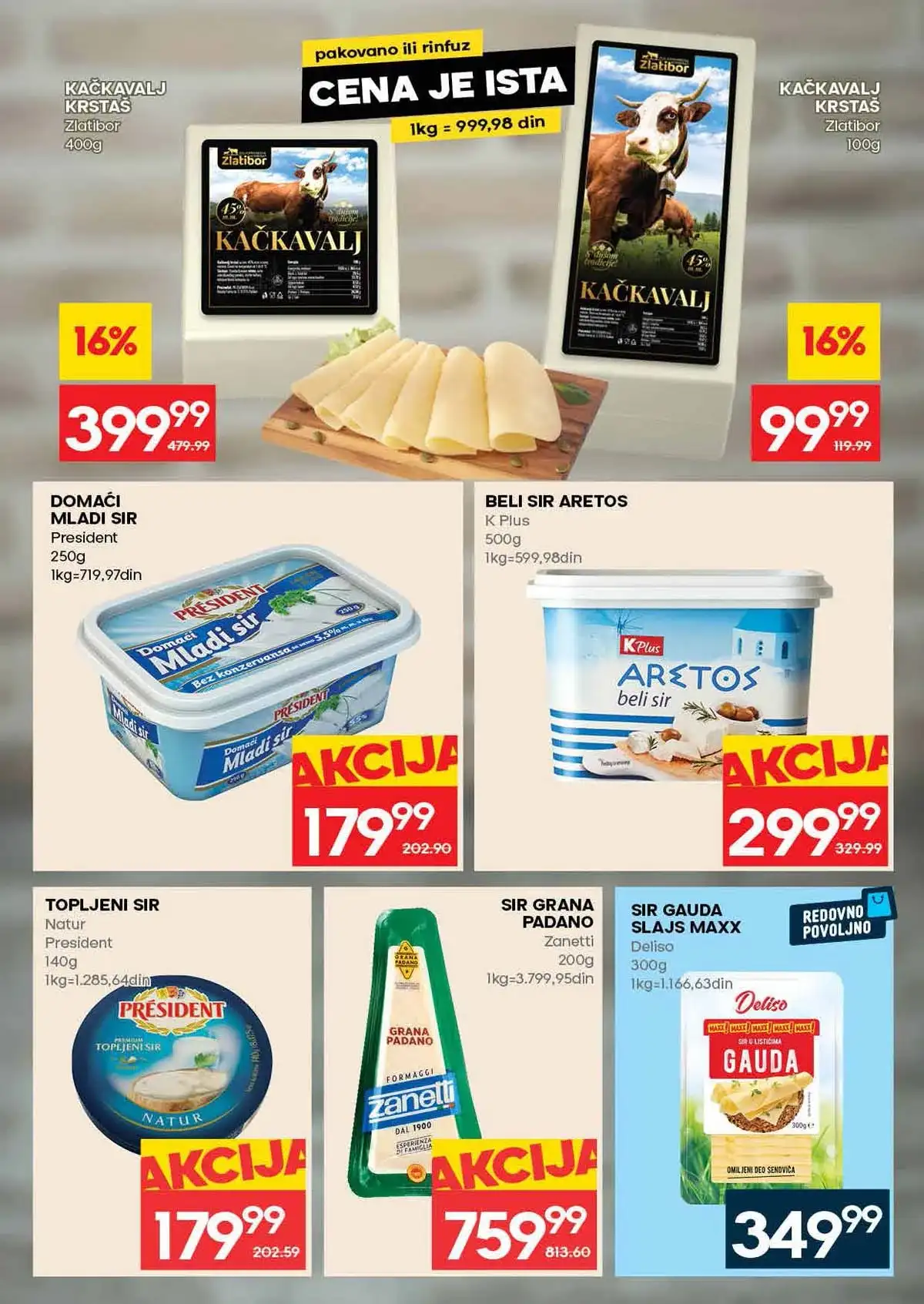 Mercator akcija katalog do 22. april 2026 strana 9 prehrambeni proizvodi i akcijske cene Srbija