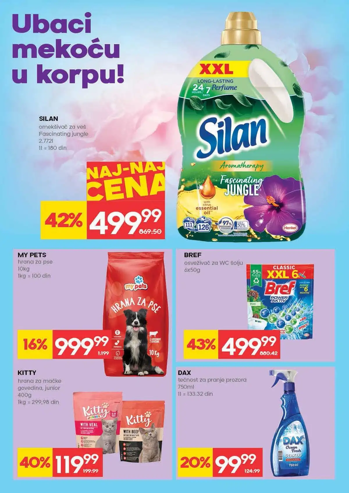 Mercator katalog akcija do 22. april 2026 strana 30 higijena i kućne potrepštine Srbija
