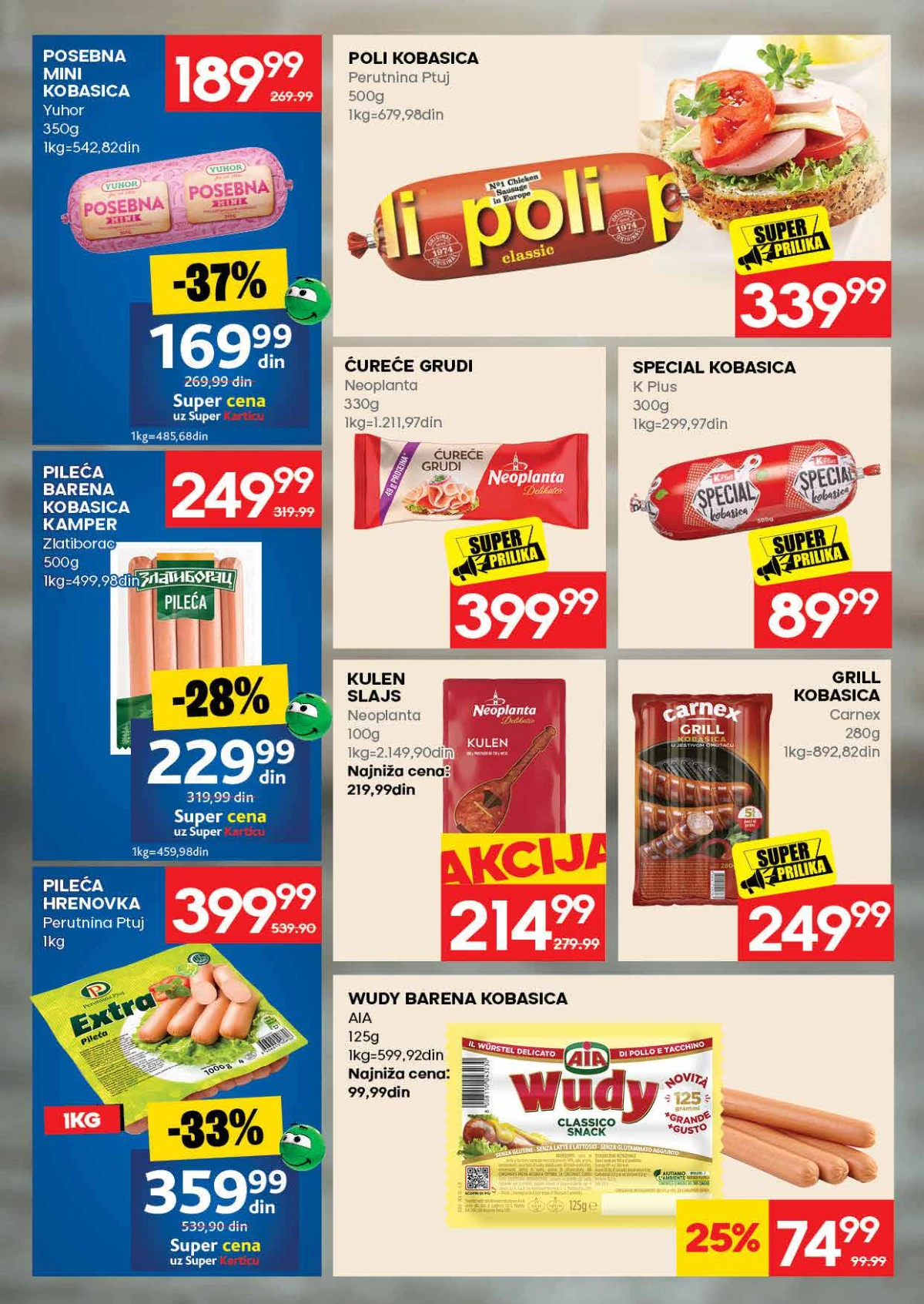 Mercator katalog 16.07. do 22.07.2026. – strana 8 sa akcijama za zamrznuti program i gotova jela
