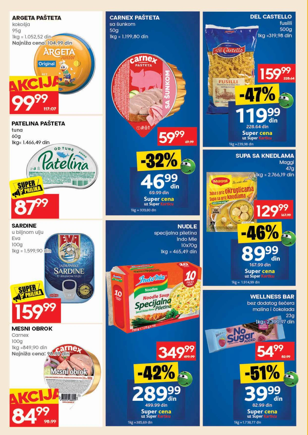 Mercator katalog 16.07. do 22.07.2026. – strana 20 sa završnim akcijskim ponudama
