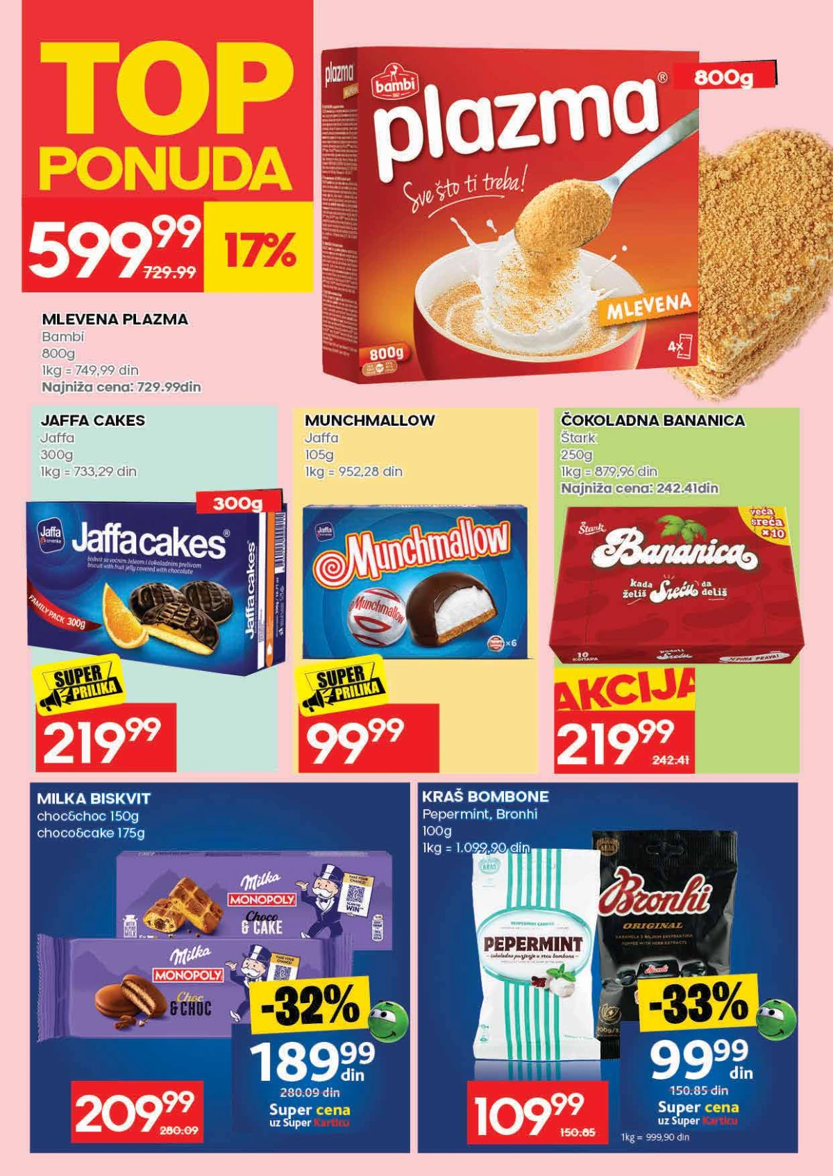 Mercator katalog 16.07. do 22.07.2026. – strana 22 sa akcijskim cenama
