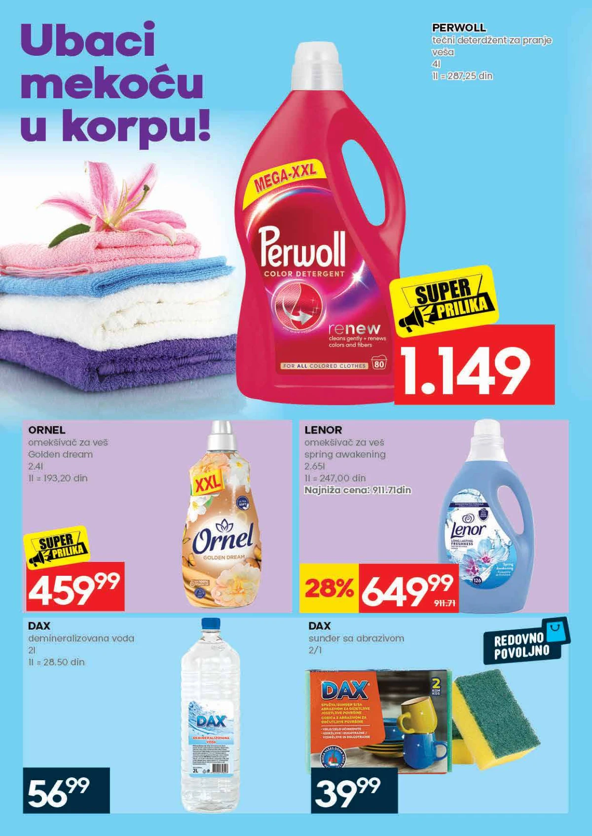 Mercator katalog 16.07. do 22.07.2026. – strana 30 sa dodatnim akcijama