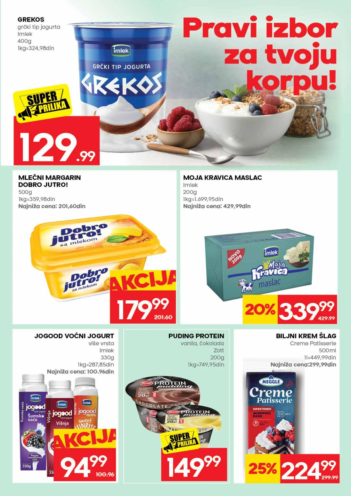 Mercator katalog sniženja do 24. juna 2026 – strana 11 Mercator akcija do 24. juna 2026 strana 11 meso i mlečni proizvodi Srbija