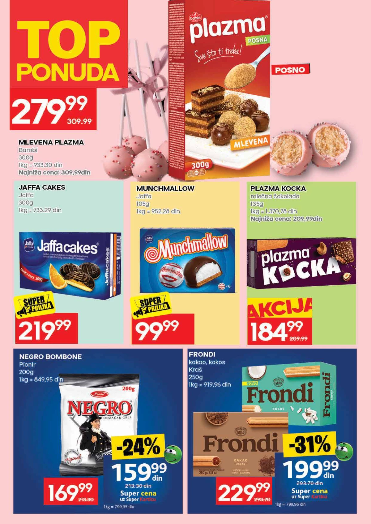 Mercator katalog sniženja do 24. juna 2026 – strana 22 Mercator katalog akcija do 24. juna 2026 strana 22 higijena i kućne potrepštine Srbija