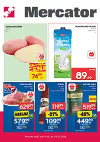 Mercator akcija katalog sniženja do 25. februara 2026 Srbija