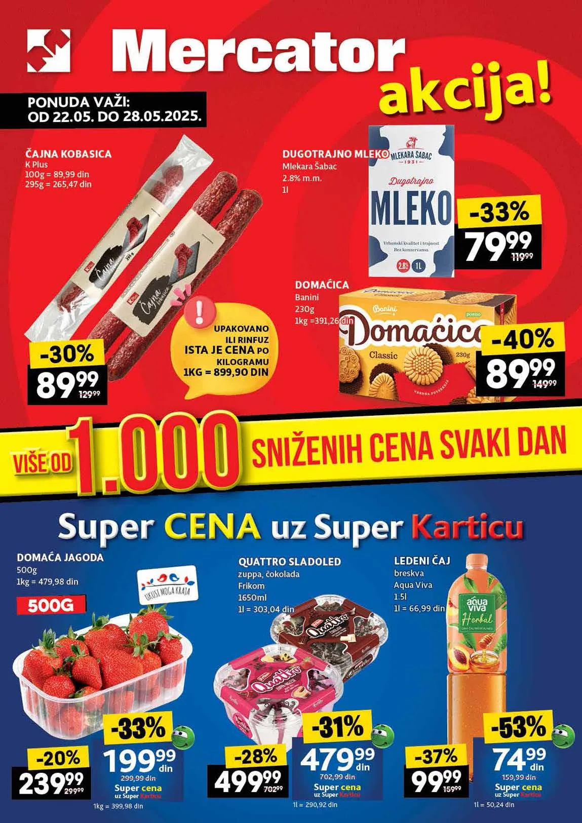 Katalog mercator akcija snizenja