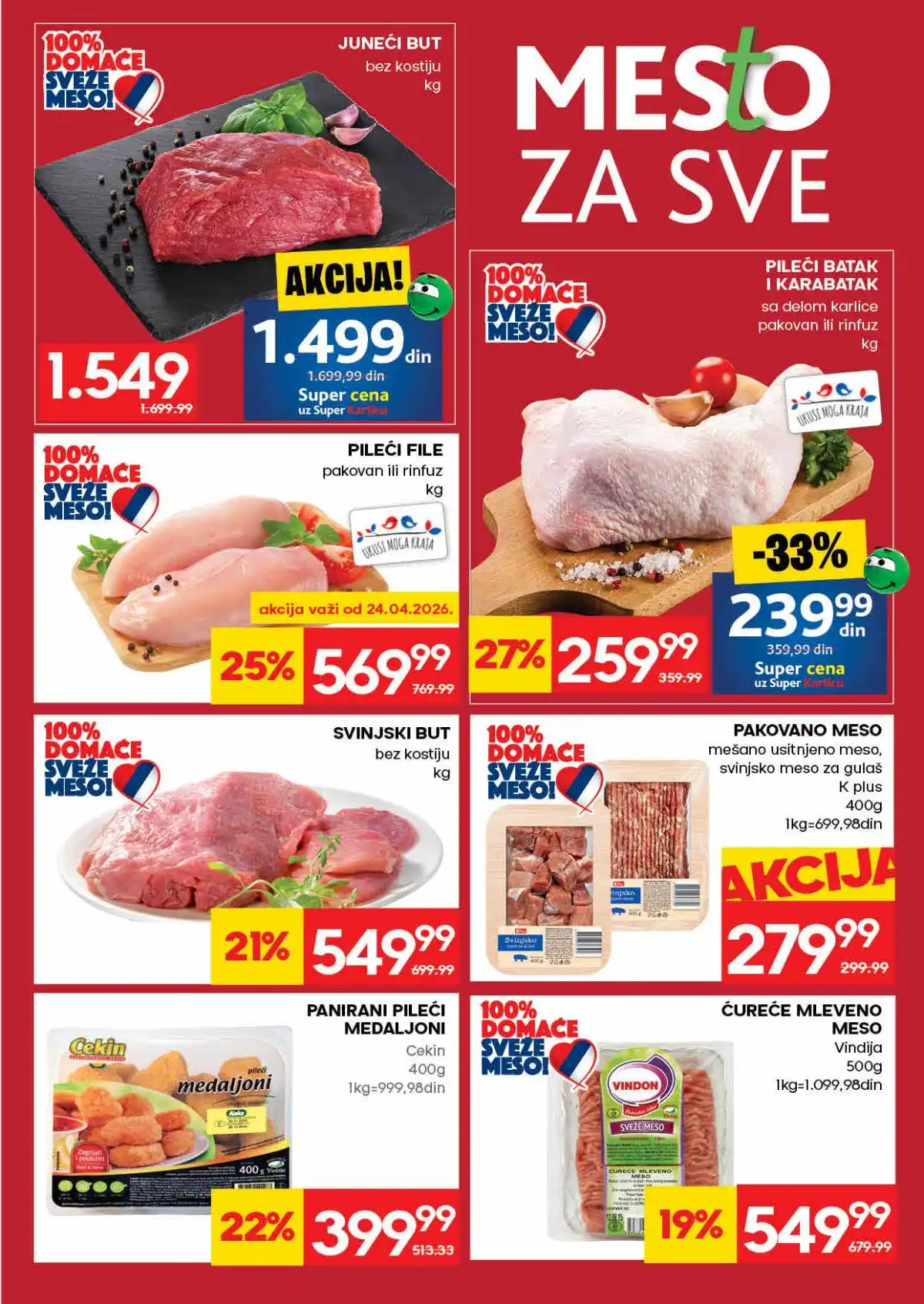 Mercator katalog akcija do 29. maja 2026 strana 3 sveže voće i povrće Srbija