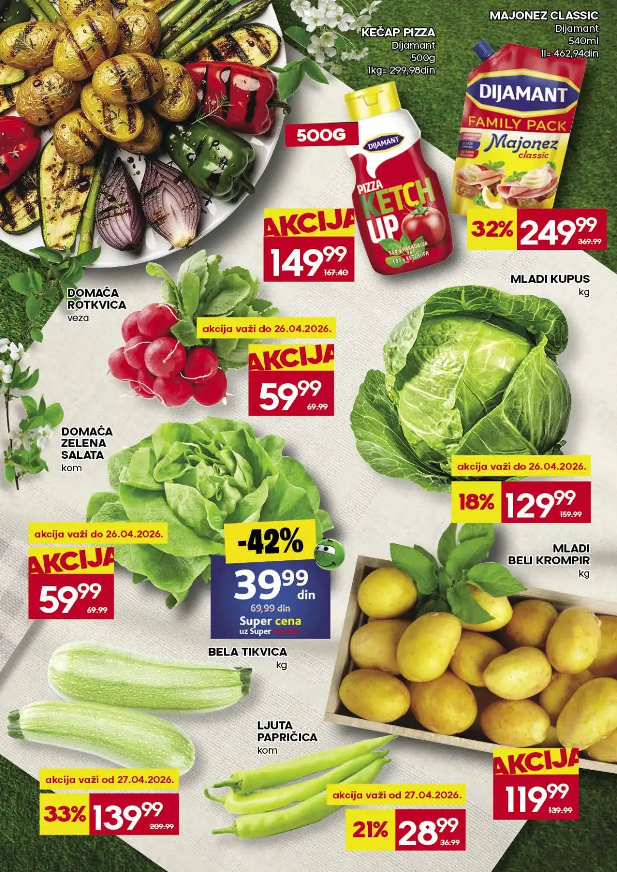 Mercator katalog akcija do 29. maja 2026 strana 5 piće i osnovne namirnice Srbija