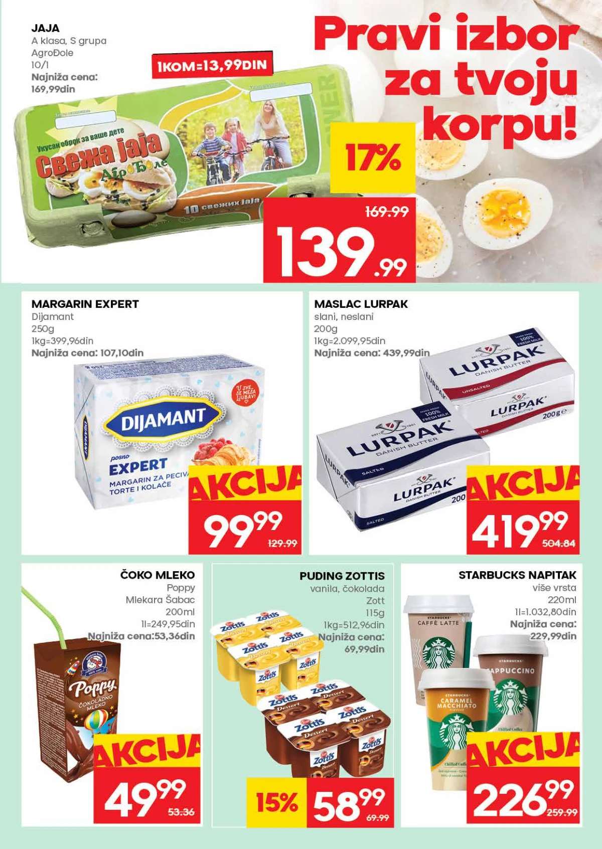 Mercator akcija do 01. jula 2026 strana 11 meso i mlečni proizvodi Srbija