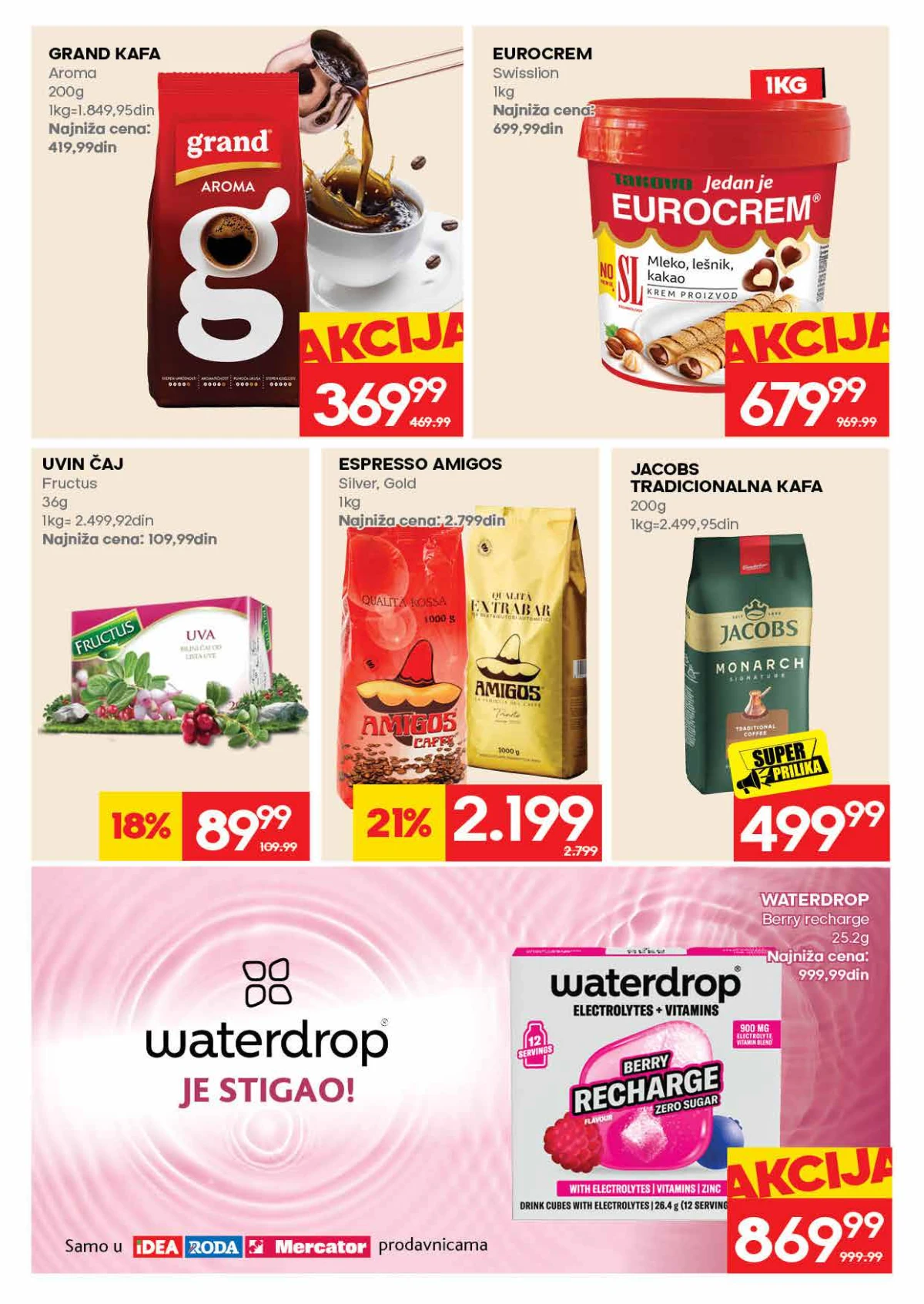 Mercator akcija katalog do 01. jula 2026 strana 17 prehrambeni proizvodi i akcijske cene Srbija