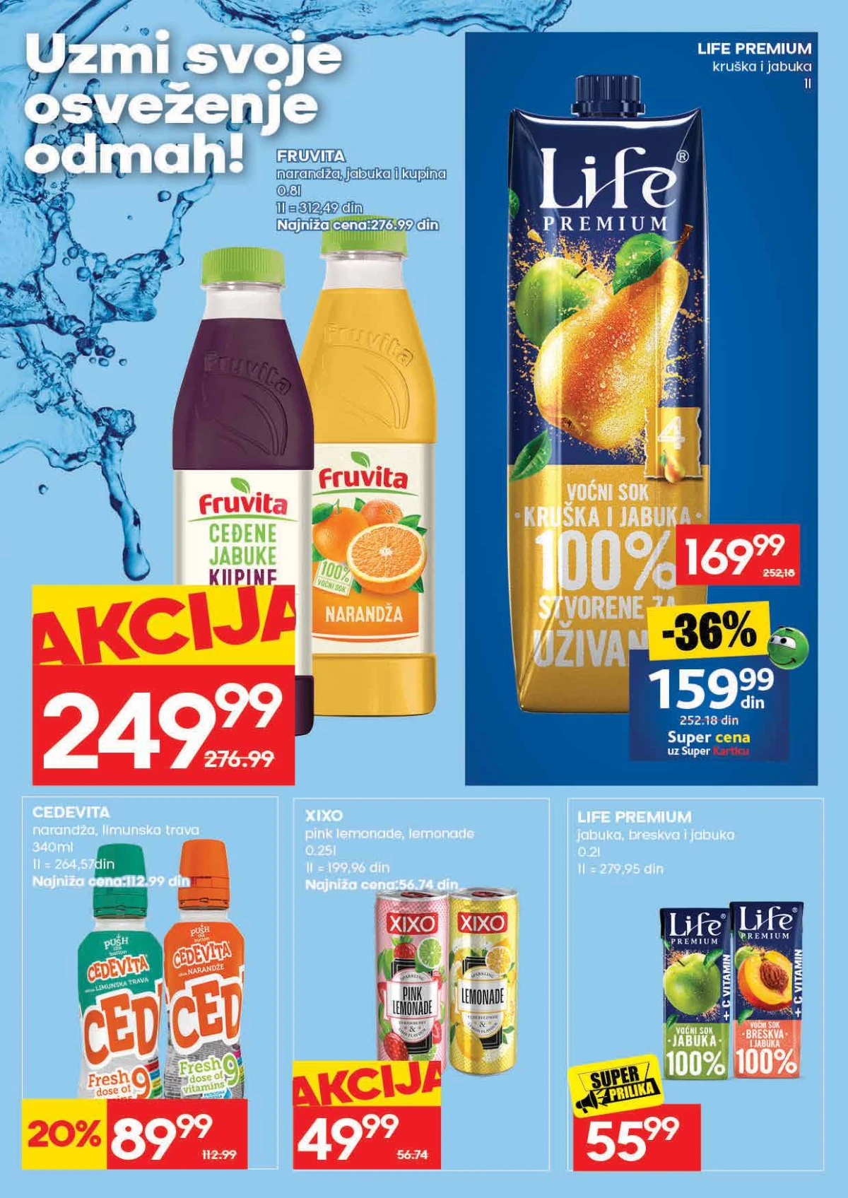 Mercator akcija katalog do 01. jula 2026 strana 25 prehrambeni proizvodi i akcijske cene Srbija