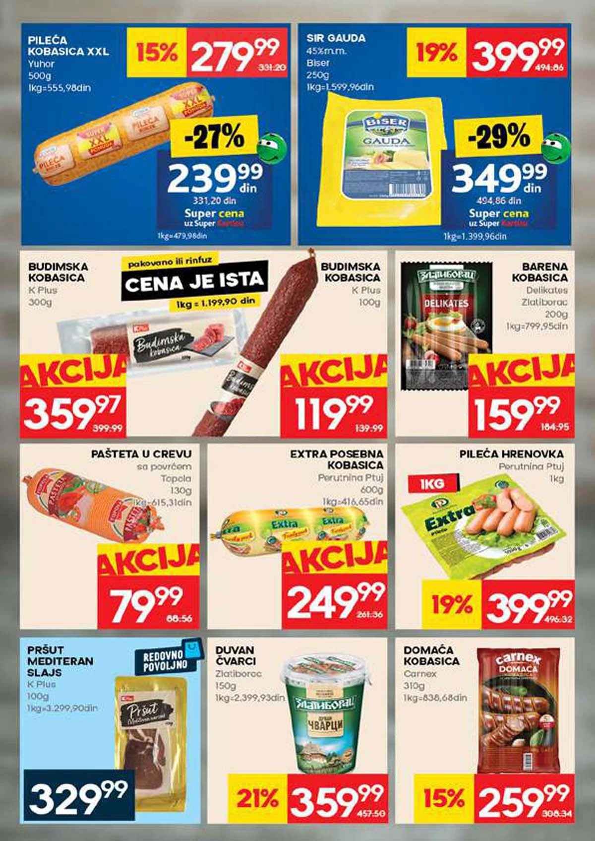 Mercator katalog sniženja do 1. april 2026 – strana 8 Mercator akcija do 1. april 2026 strana 8 dodatne ponude i završna strana Srbija