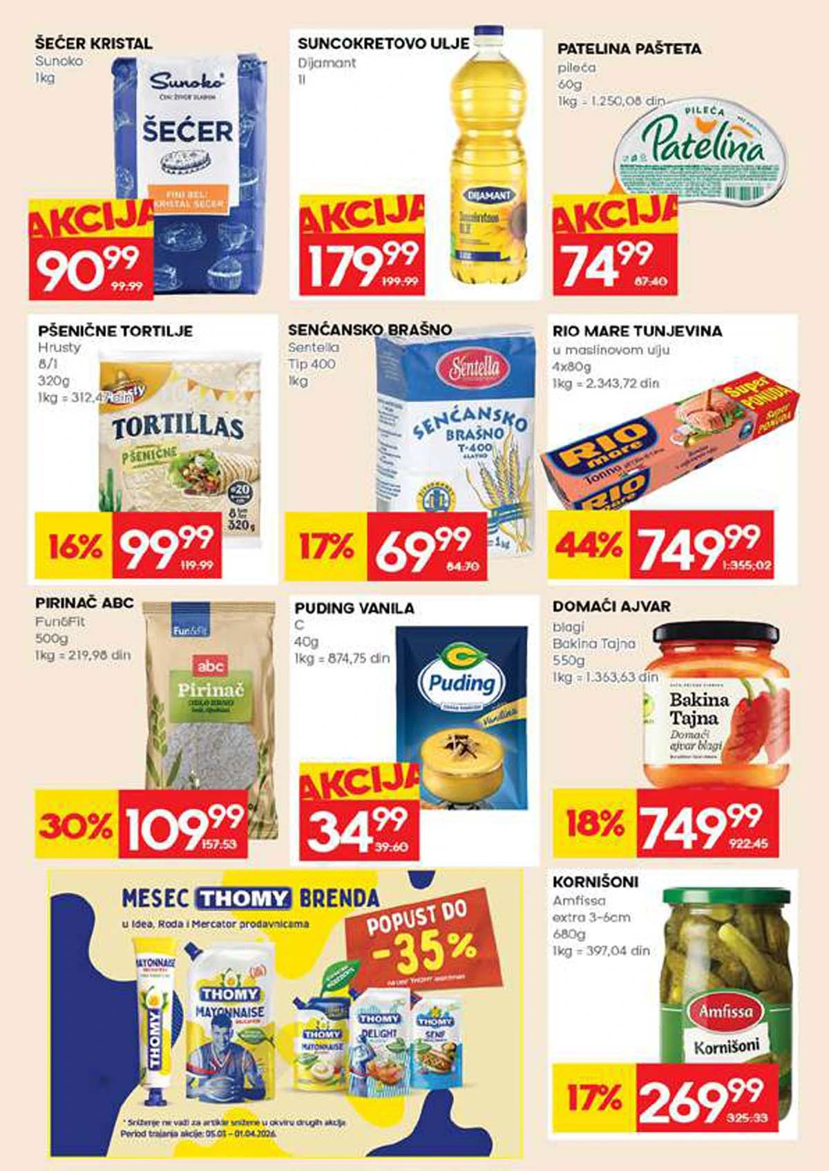 Mercator katalog sniženja do 1. april 2026 – strana 17 Mercator akcija katalog do 1. april 2026 strana 17 prehrambeni proizvodi i akcijske cene Srbija