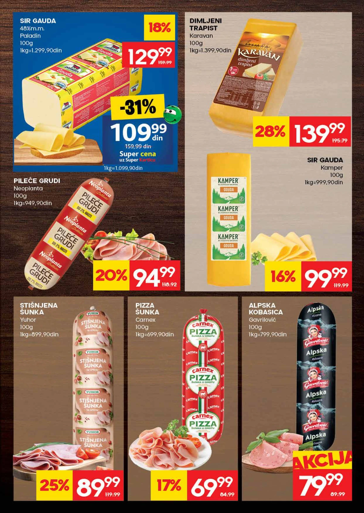 Mercator akcija katalog do 06. maja 2026 strana 9 prehrambeni proizvodi i akcijske cene Srbija