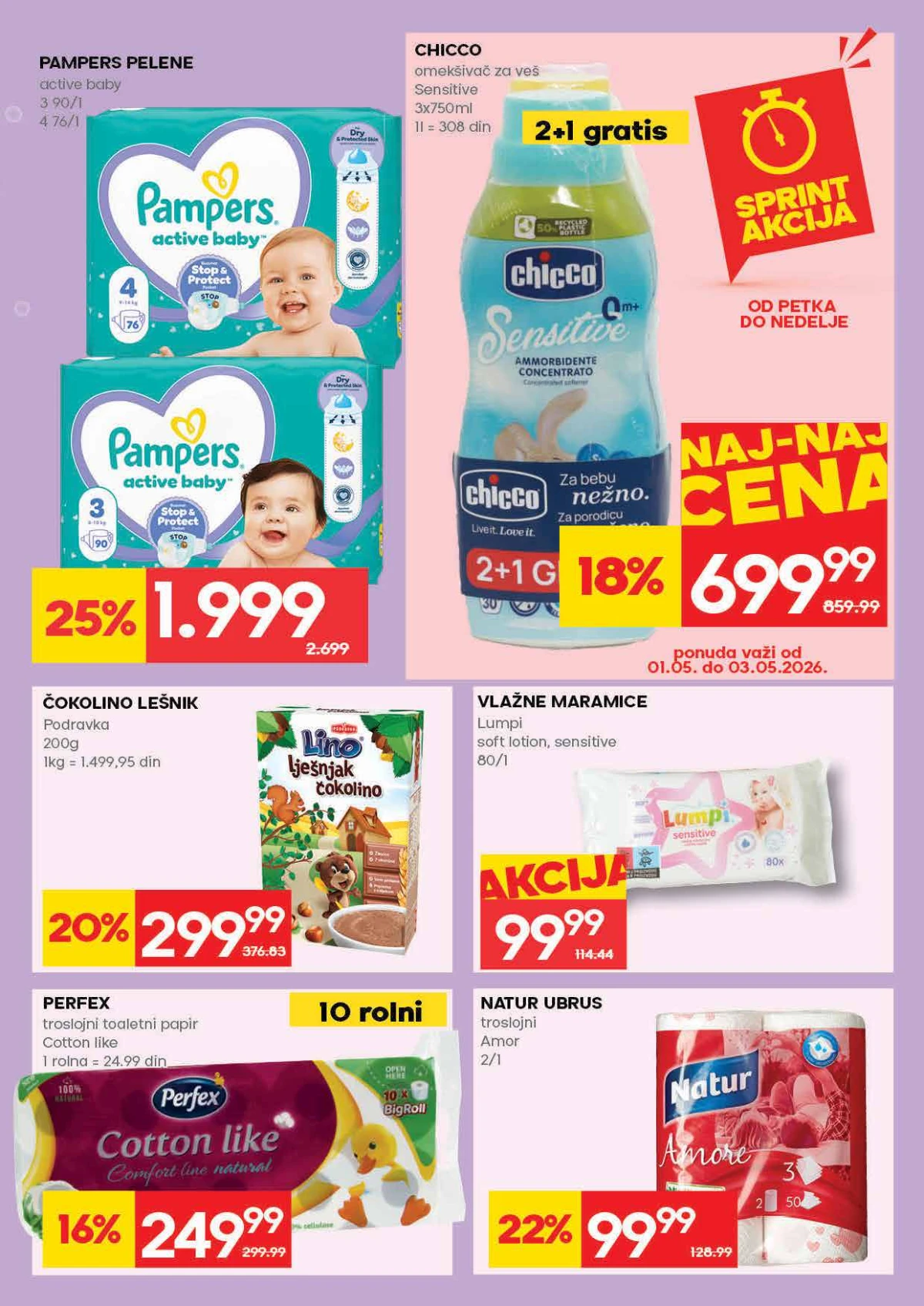 Mercator akcija katalog do 06. maja 2026 strana 29 proizvodi za domaćinstvo Srbija