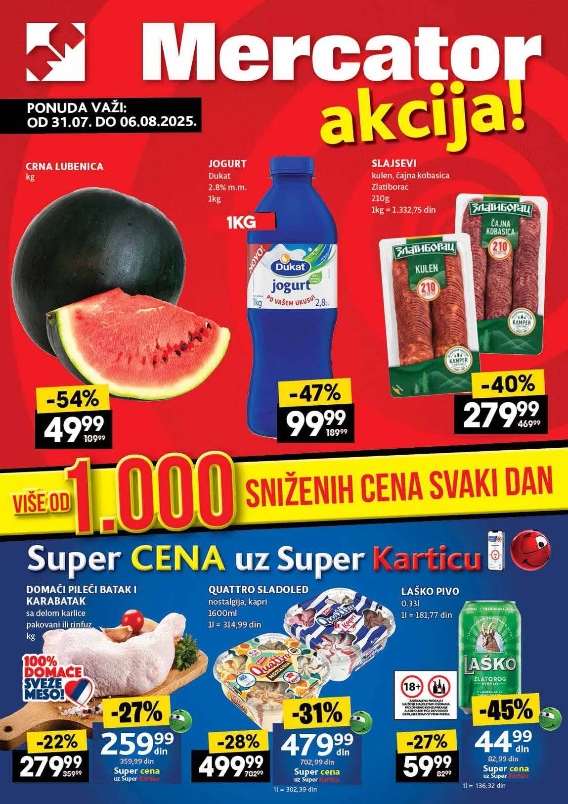 Katalog mercator akcija snizenja