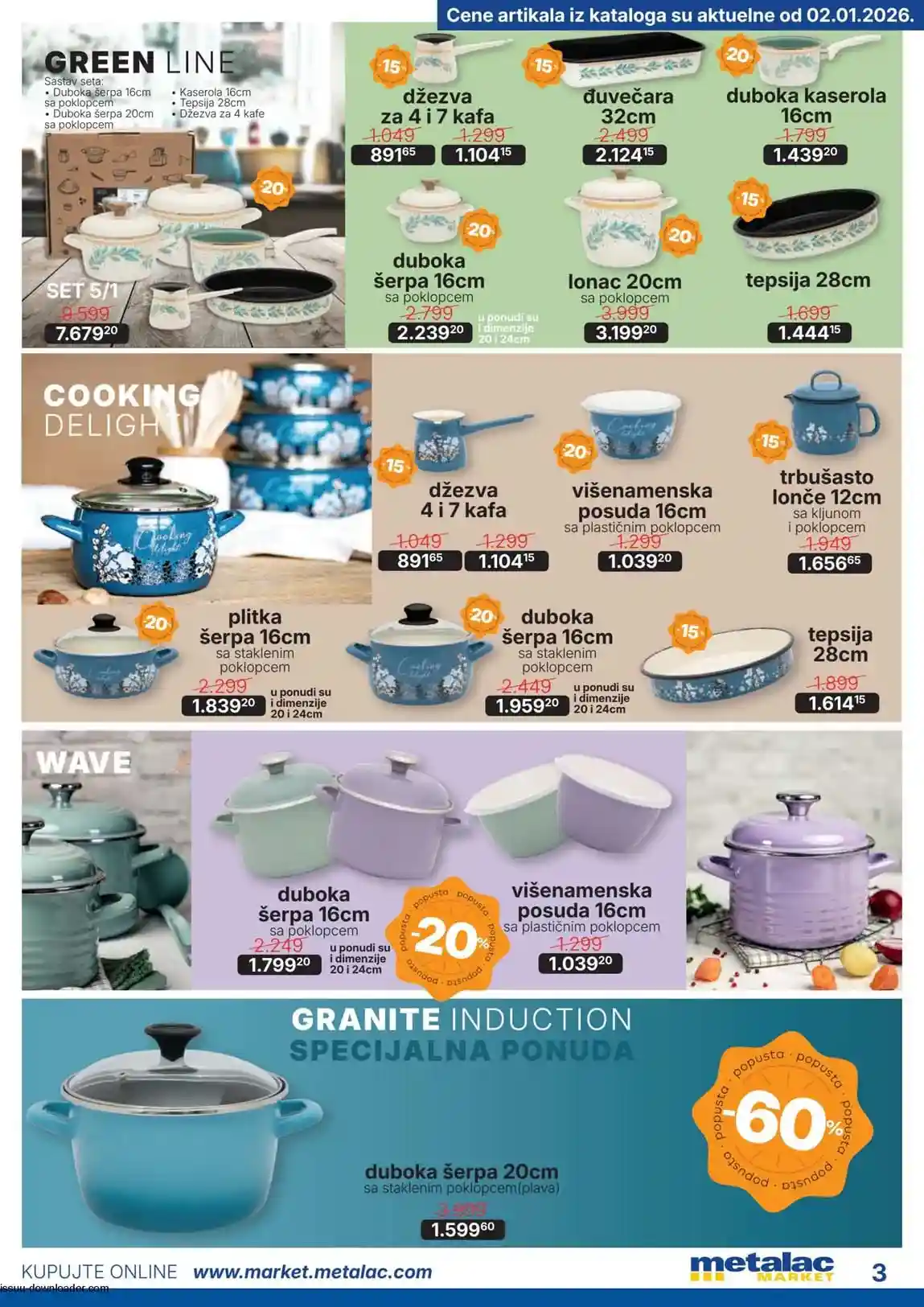 kataloška akcija Metalac market katalog metalac market sniženja