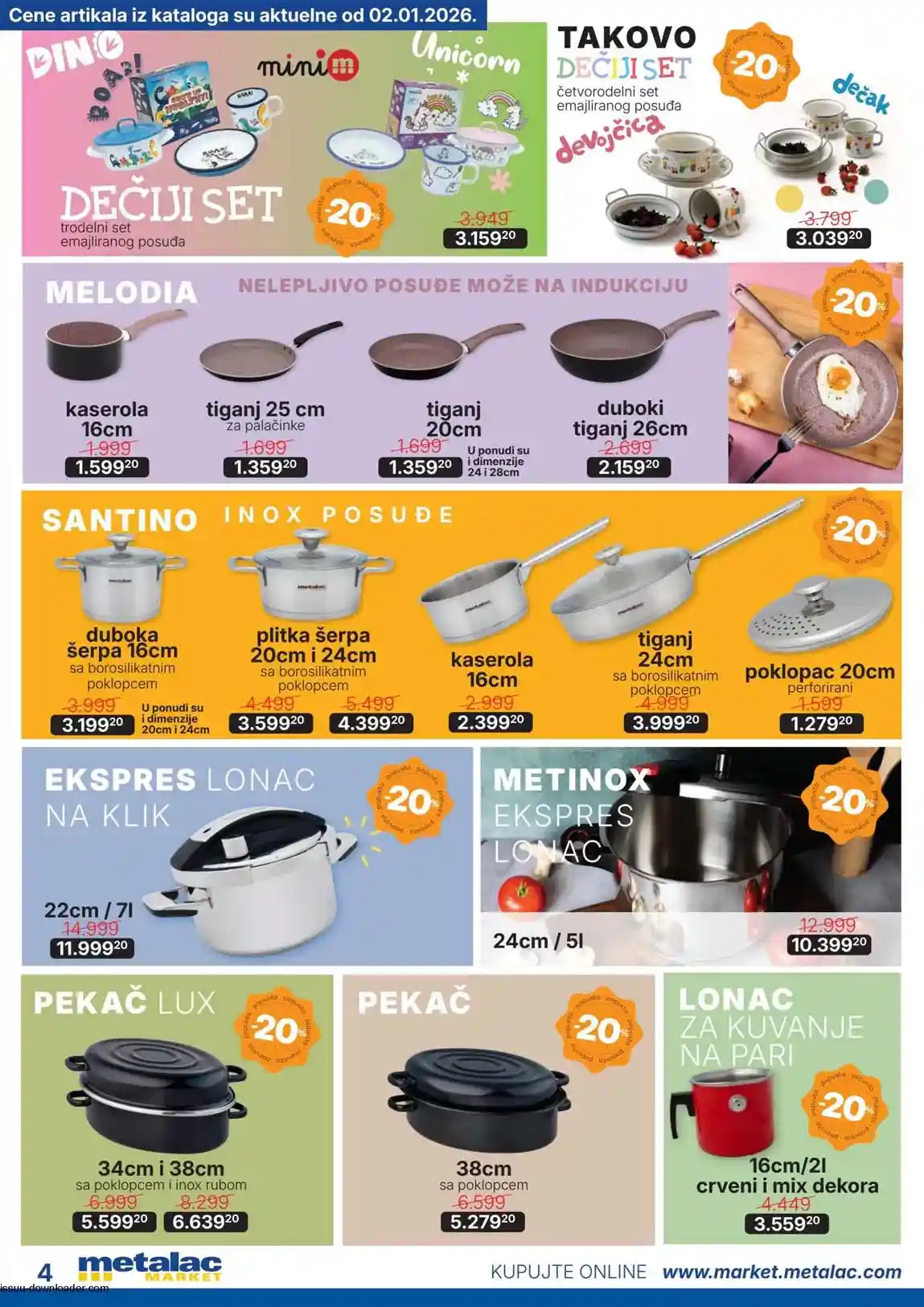 kataloška akcija Metalac market katalog metalac market sniženja