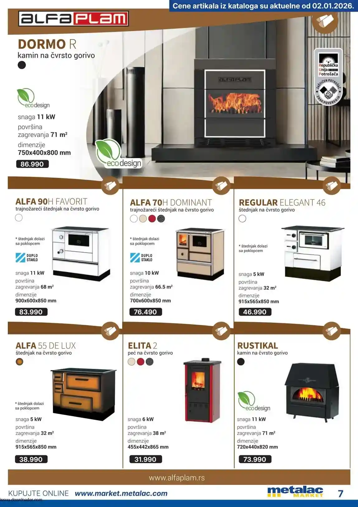 kataloška akcija Metalac market katalog metalac market sniženja