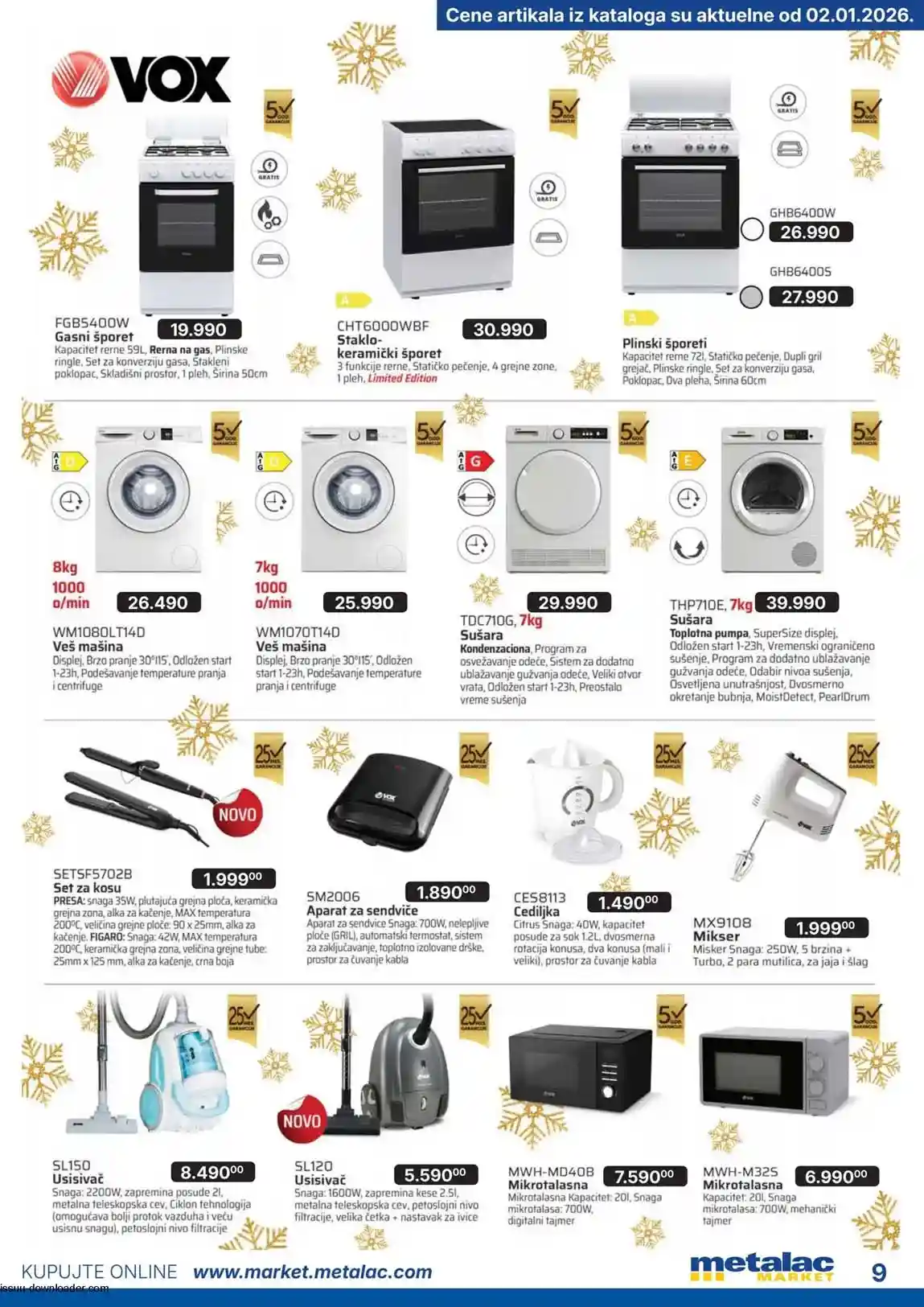 kataloška akcija Metalac market katalog metalac market sniženja