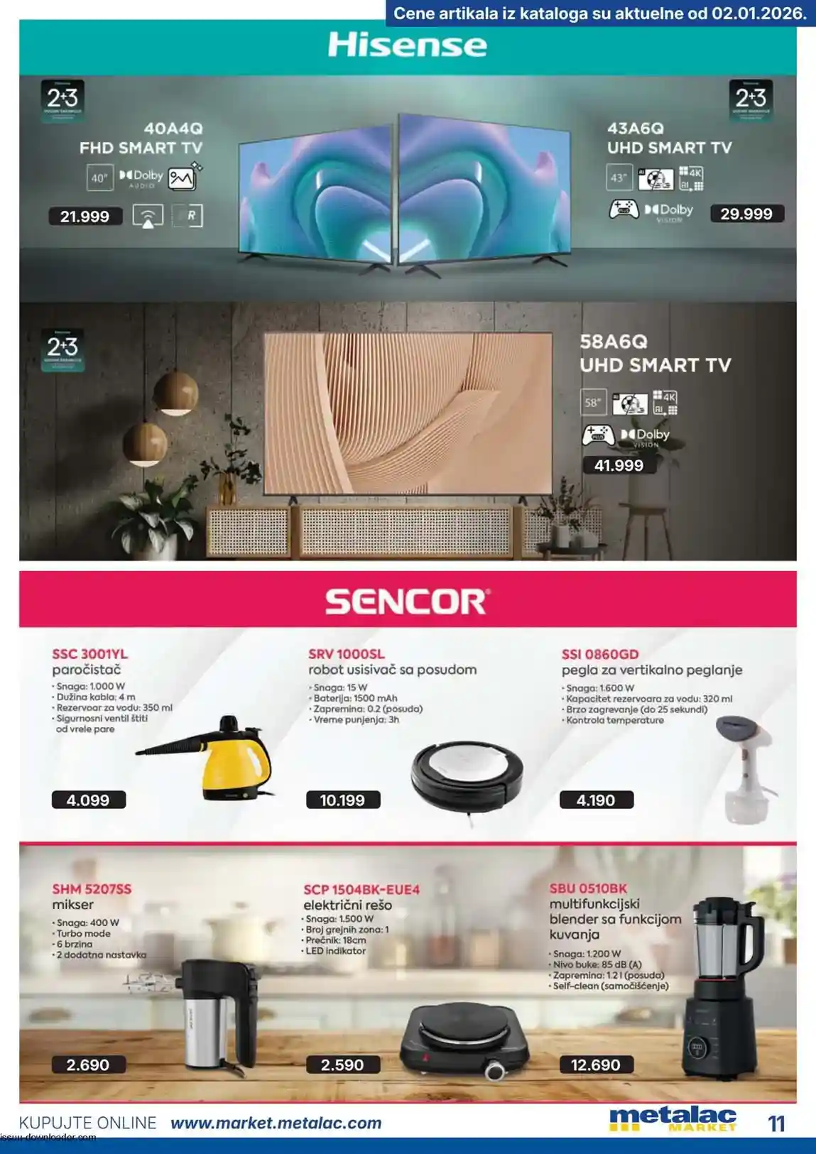 kataloška akcija Metalac market katalog metalac market sniženja