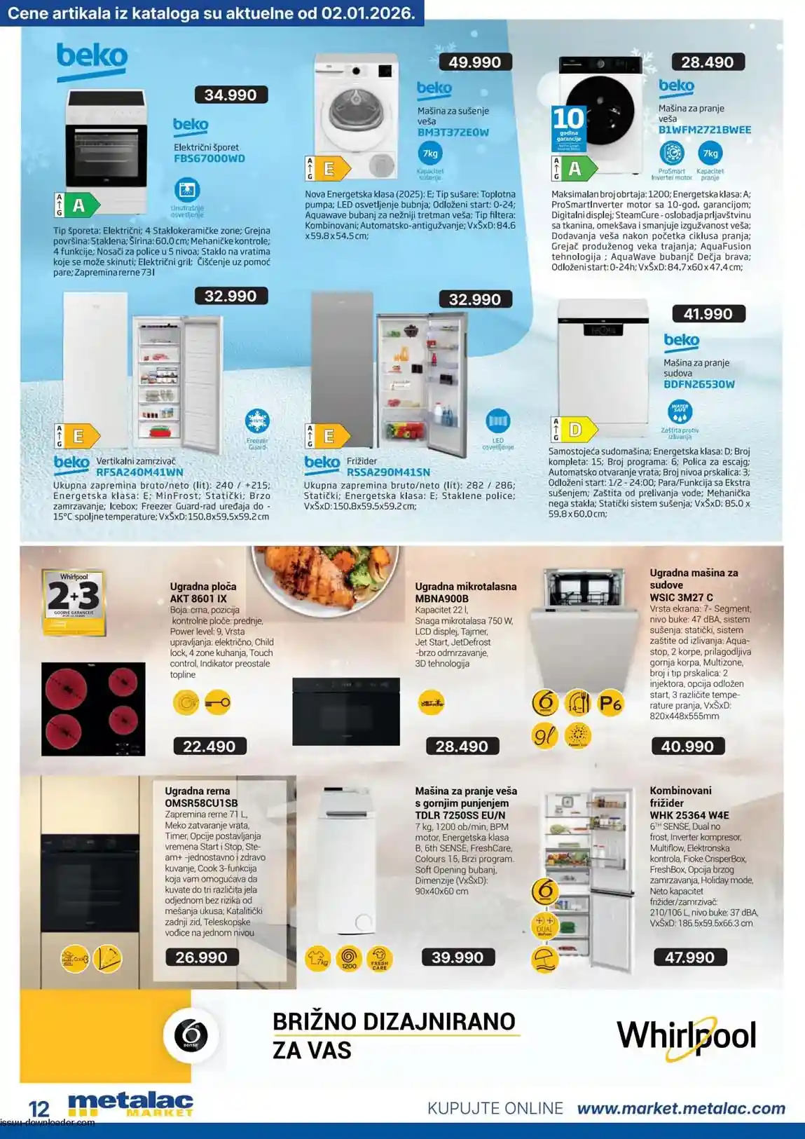 kataloška akcija Metalac market katalog metalac market sniženja