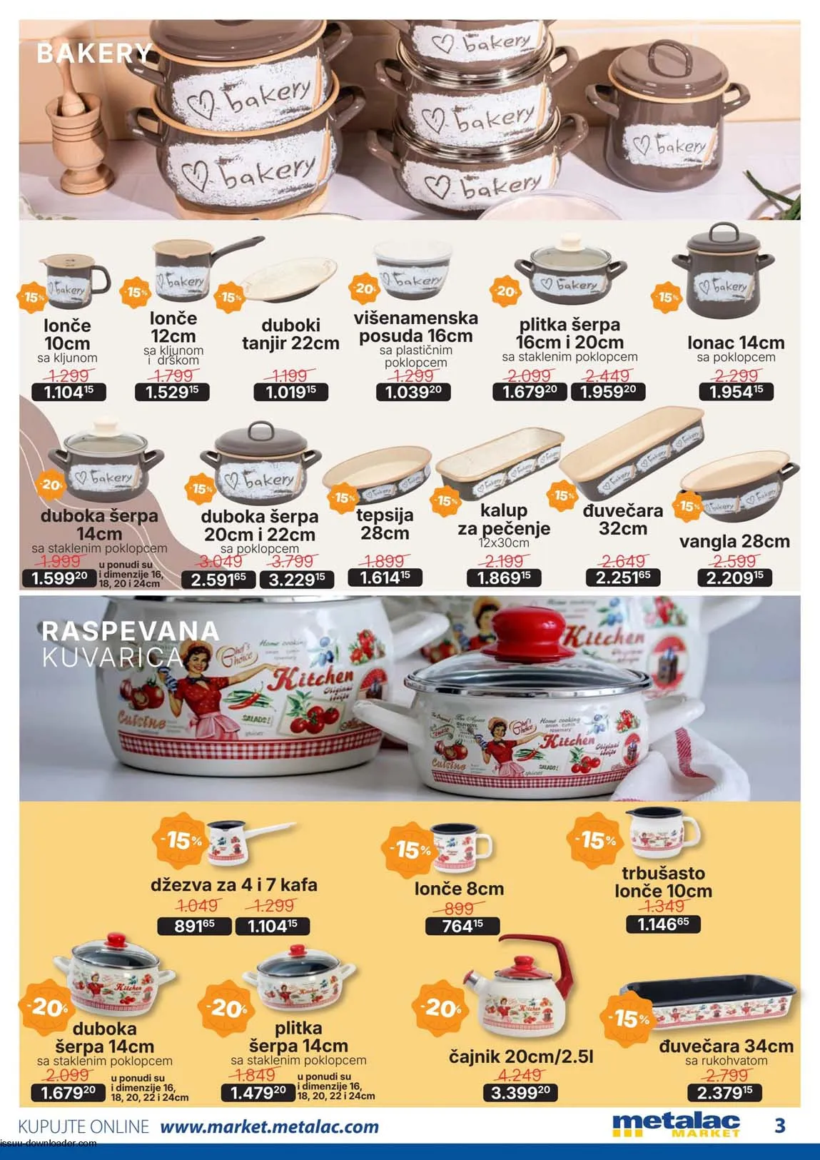 kataloška akcija Metalac market katalog metalac market sniženja