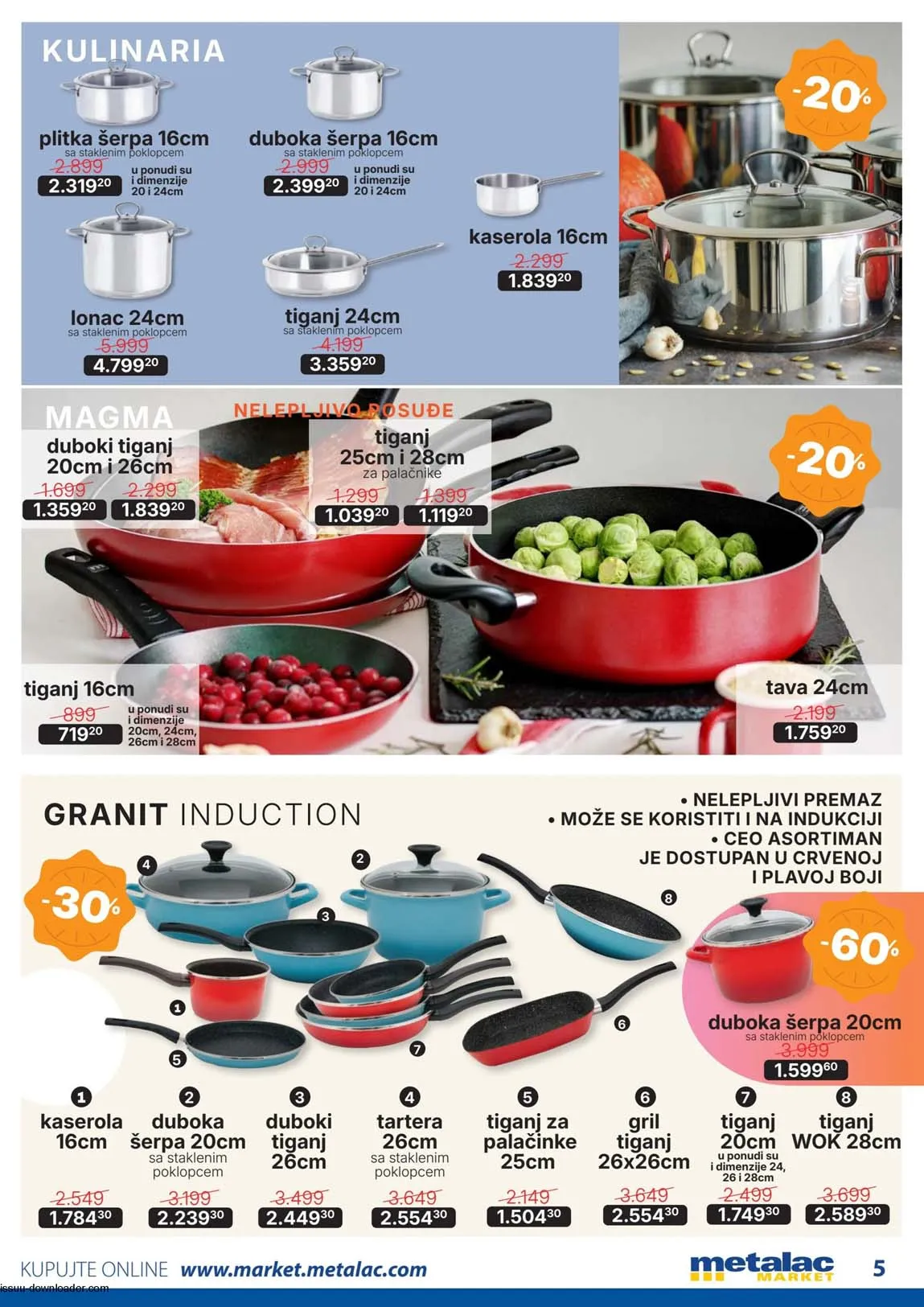 kataloška akcija Metalac market katalog metalac market sniženja