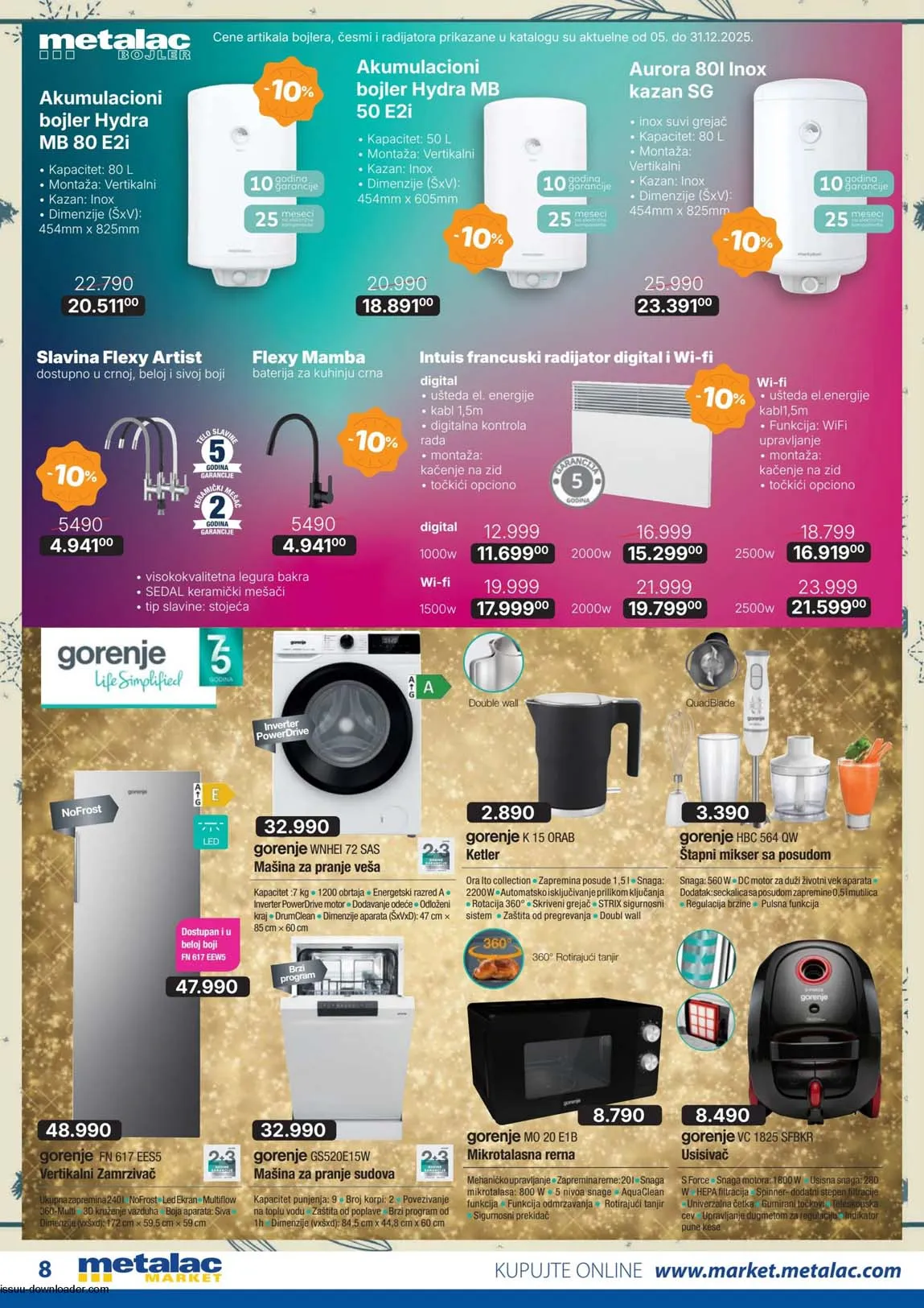 kataloška akcija Metalac market katalog metalac market sniženja