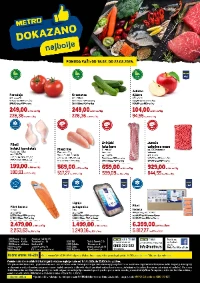 METRO katalog sniženja – Dokazano najbolje akcija