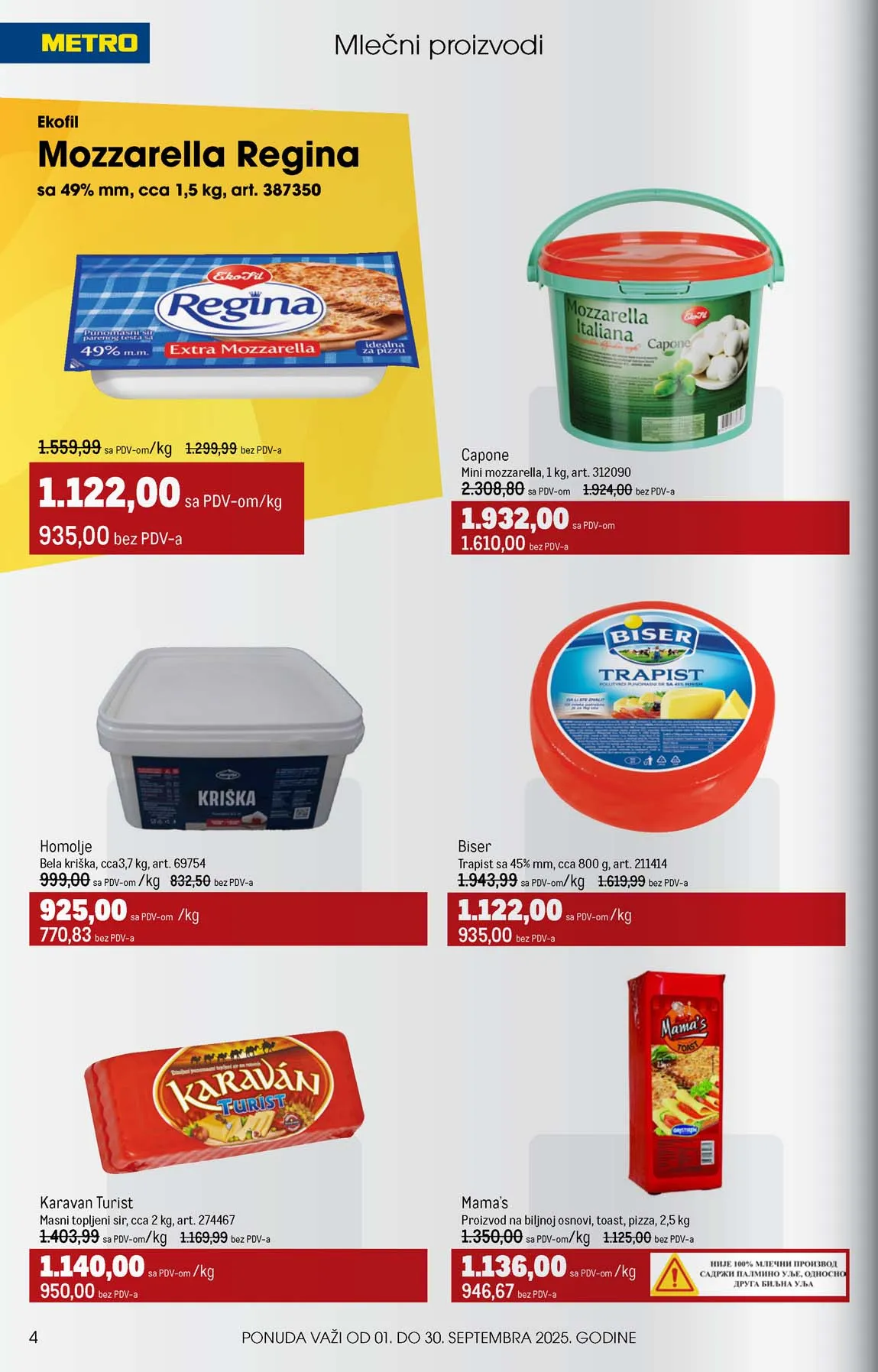 METRO  SNIZENJE SNIZENJA  KATALOG AKCIJA