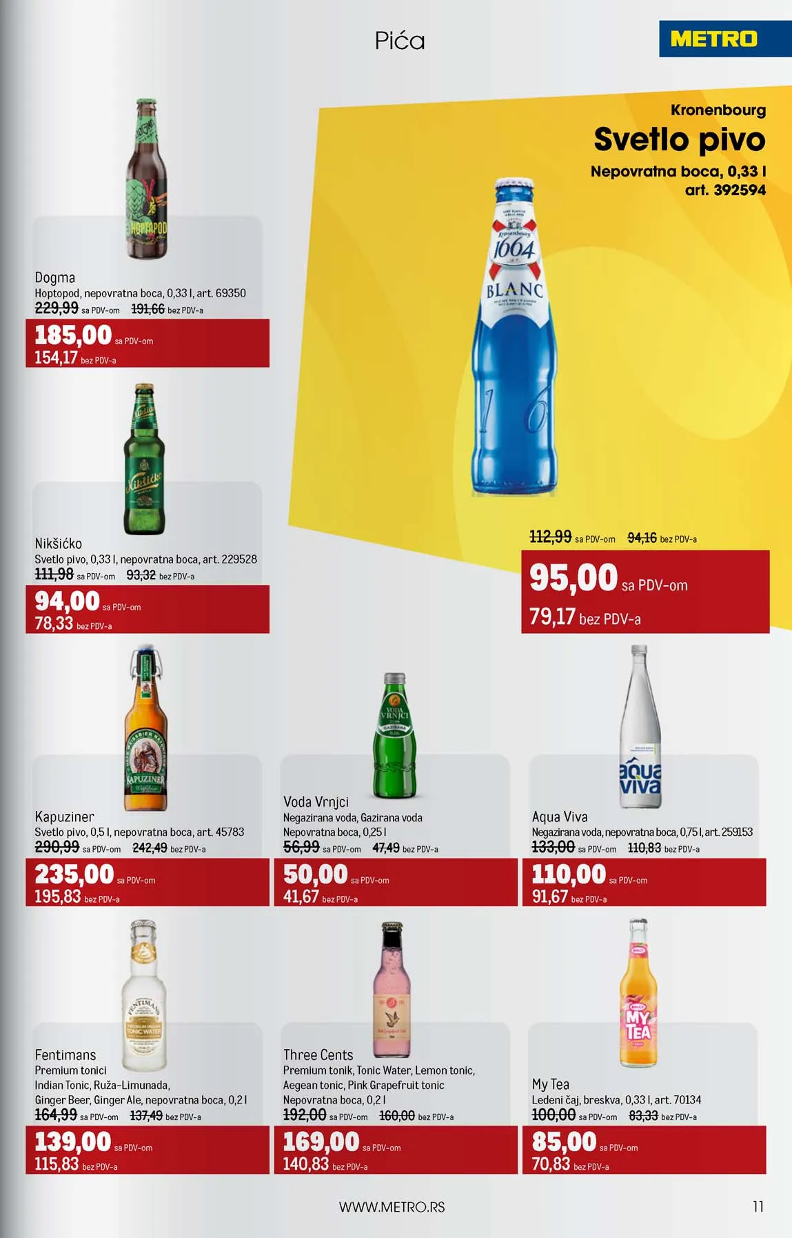 METRO  SNIZENJE SNIZENJA  KATALOG AKCIJA
