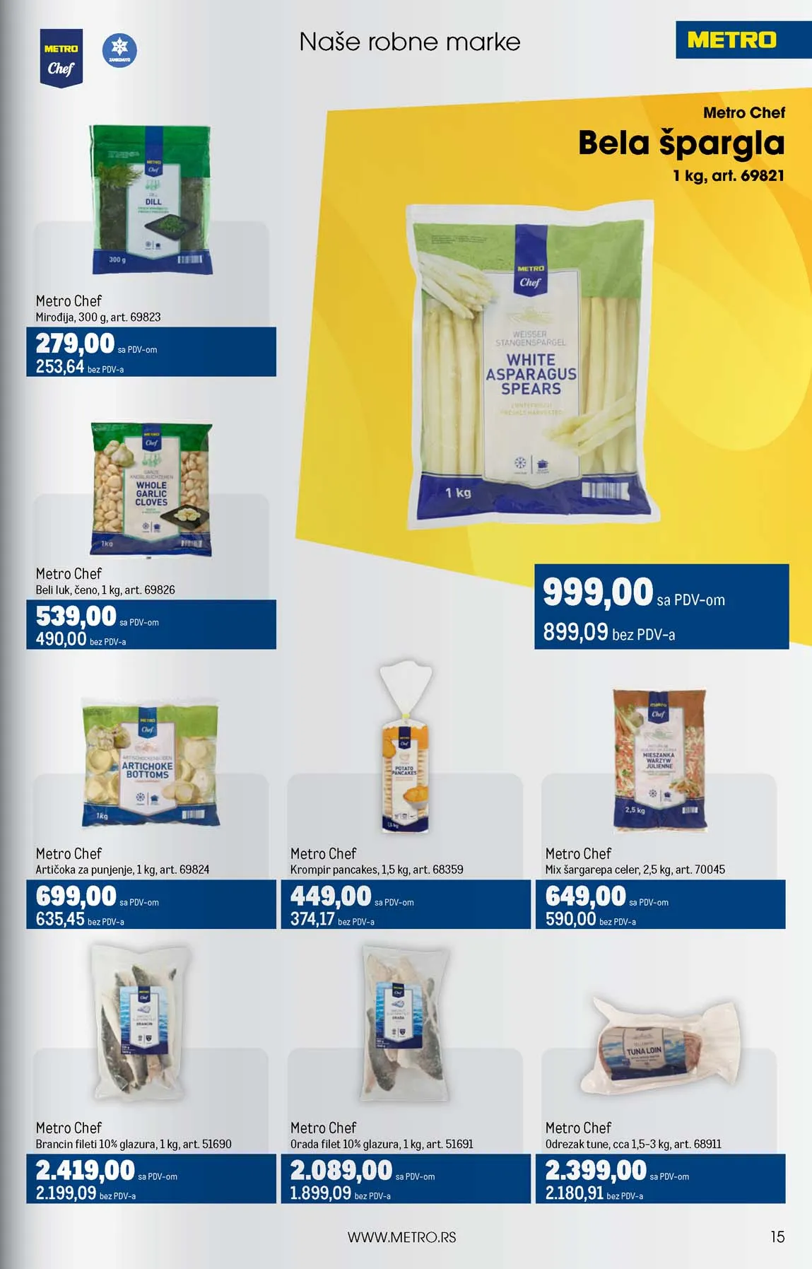 METRO  SNIZENJE SNIZENJA  KATALOG AKCIJA