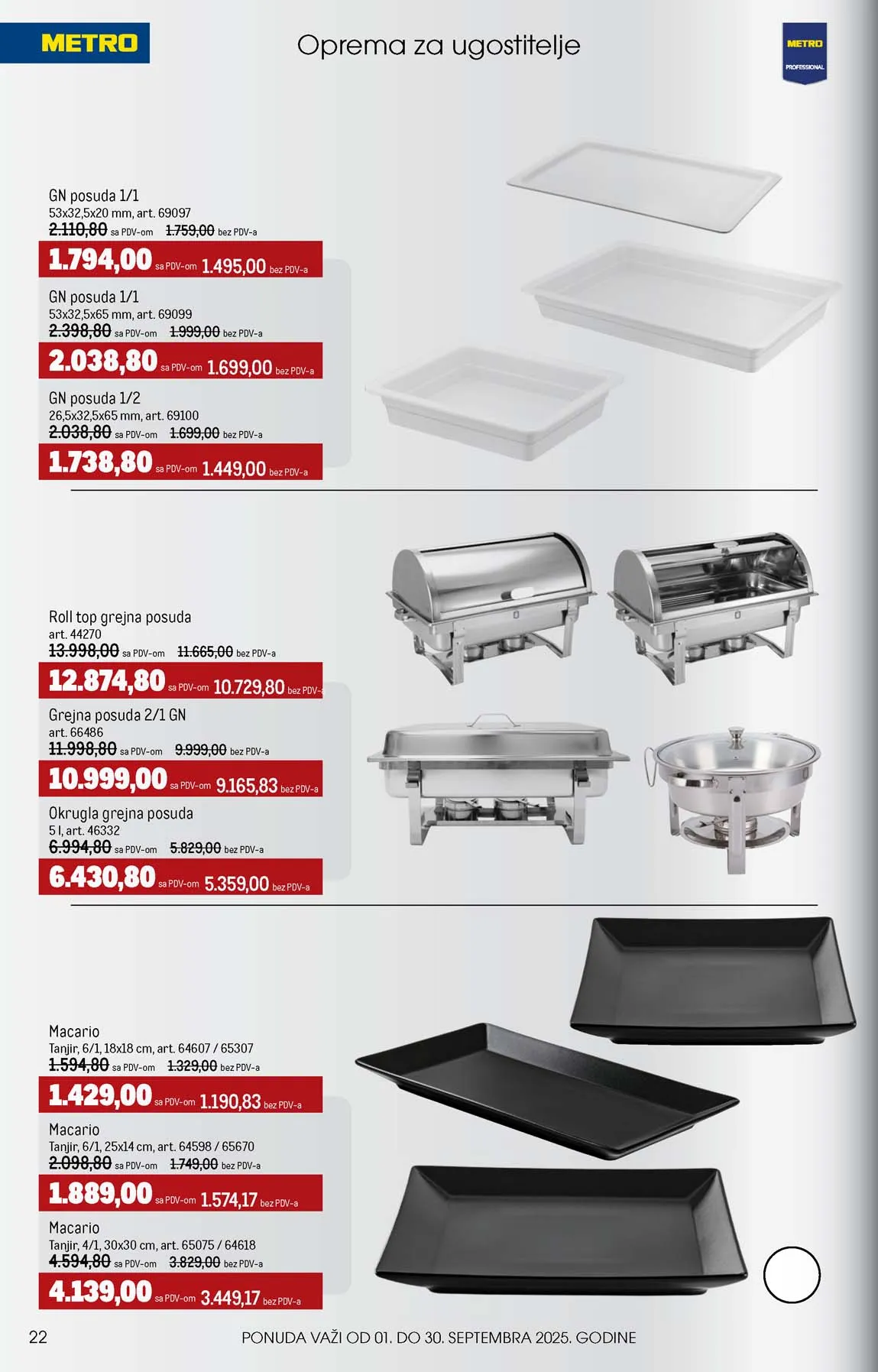 METRO  SNIZENJE SNIZENJA  KATALOG AKCIJA