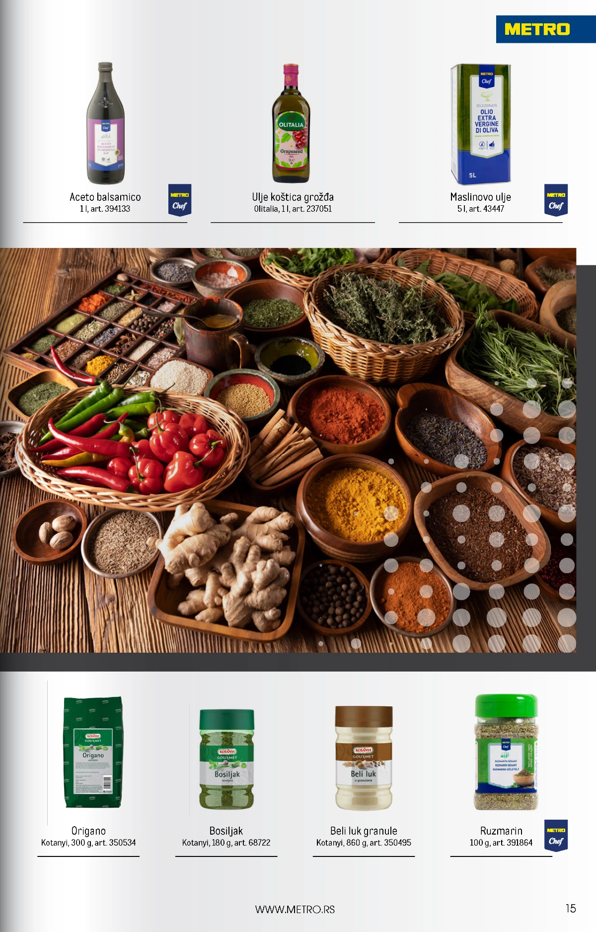 METRO HoReCa katalog sniženja strana 15