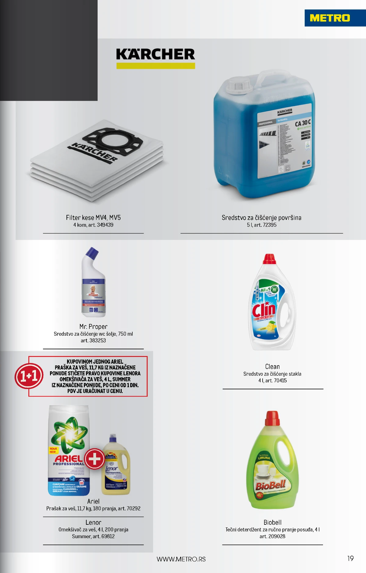 METRO HoReCa katalog sniženja strana 19