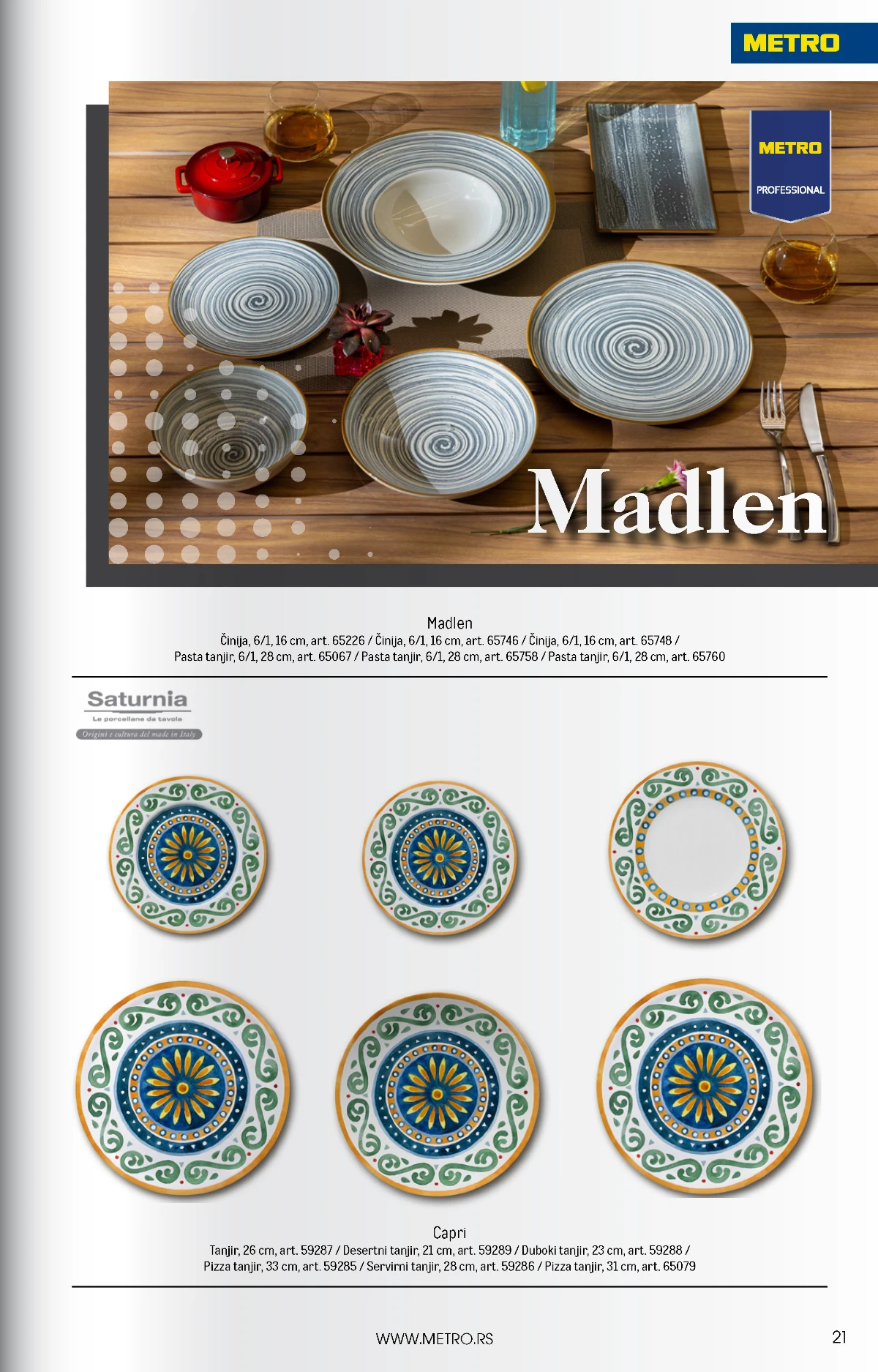 METRO HoReCa katalog sniženja strana 21