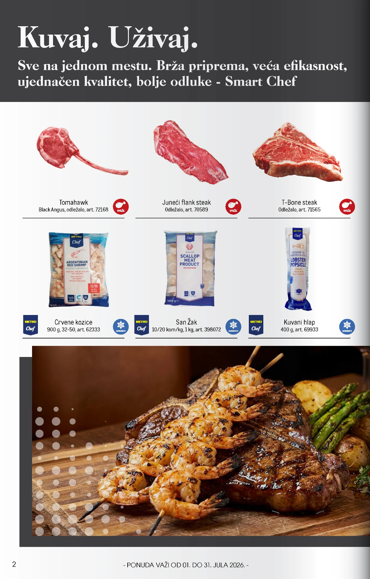 Metro HoReCa katalog za jul 2026 – ponuda na strani 2