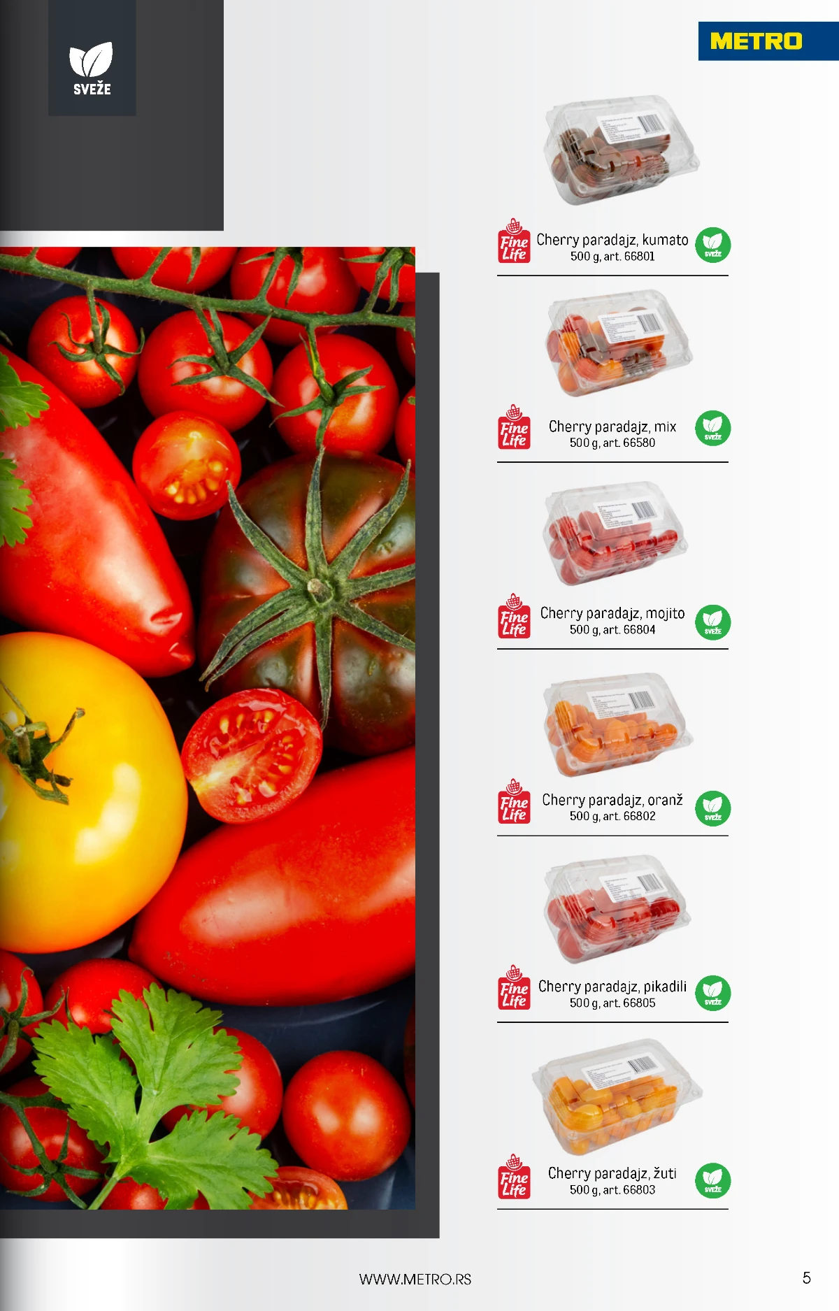Metro HoReCa katalog za jul 2026 – ponuda na strani 5