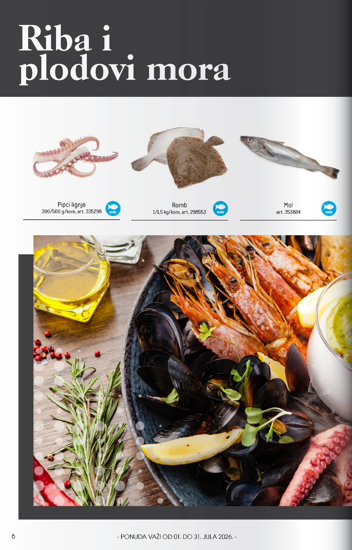 Metro HoReCa katalog za jul 2026 – ponuda na strani 6