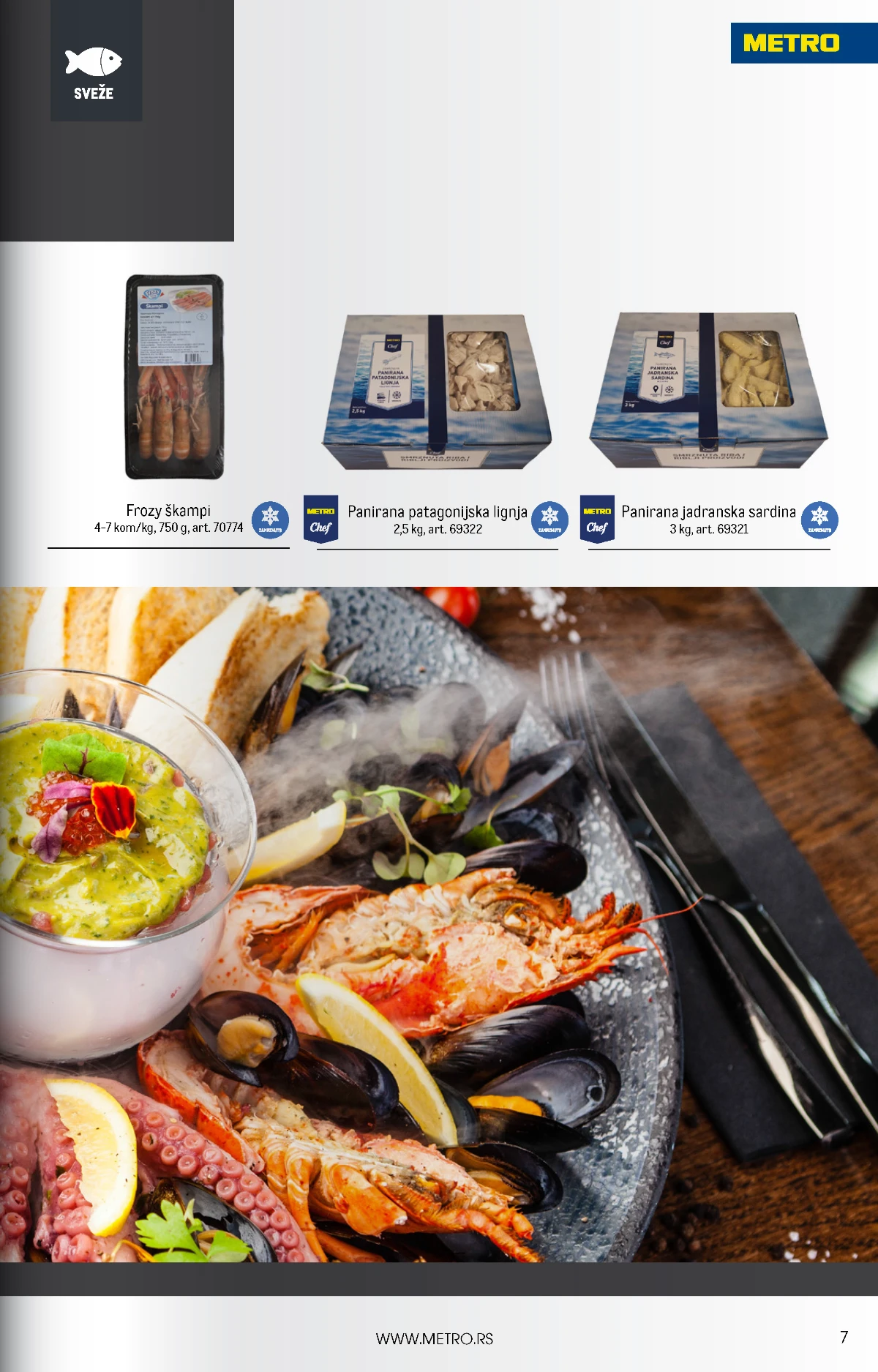 Metro HoReCa katalog za jul 2026 – ponuda na strani 7