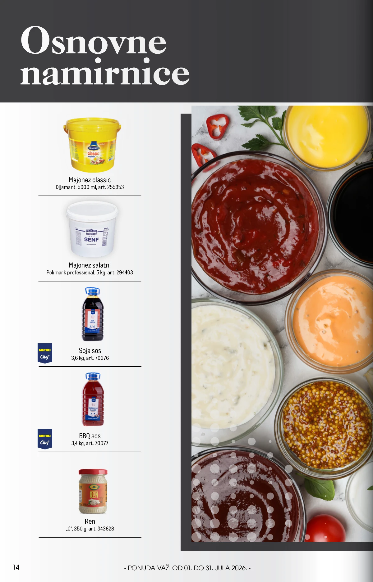 METRO HoReCa katalog sniženja strana 14
