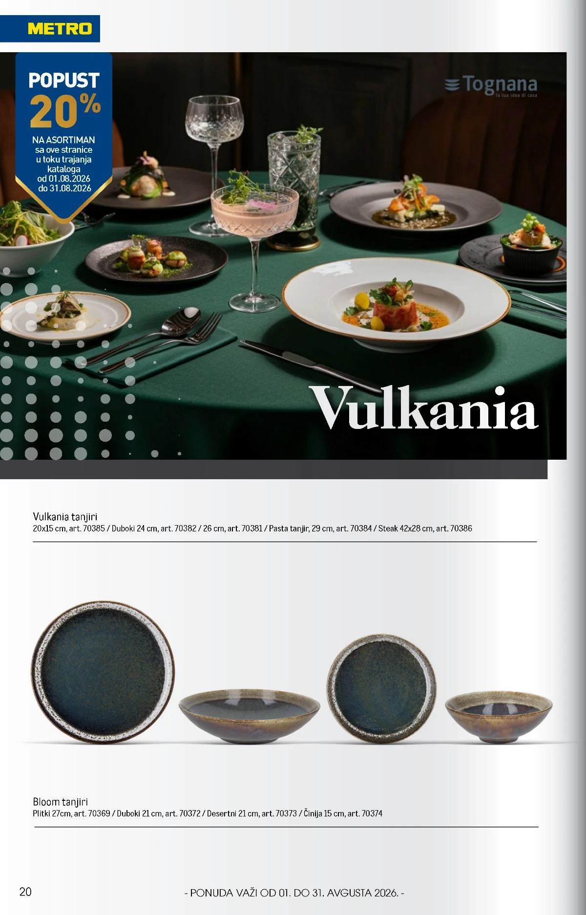 METRO HoReCa katalog avgust 2026 - strana 20