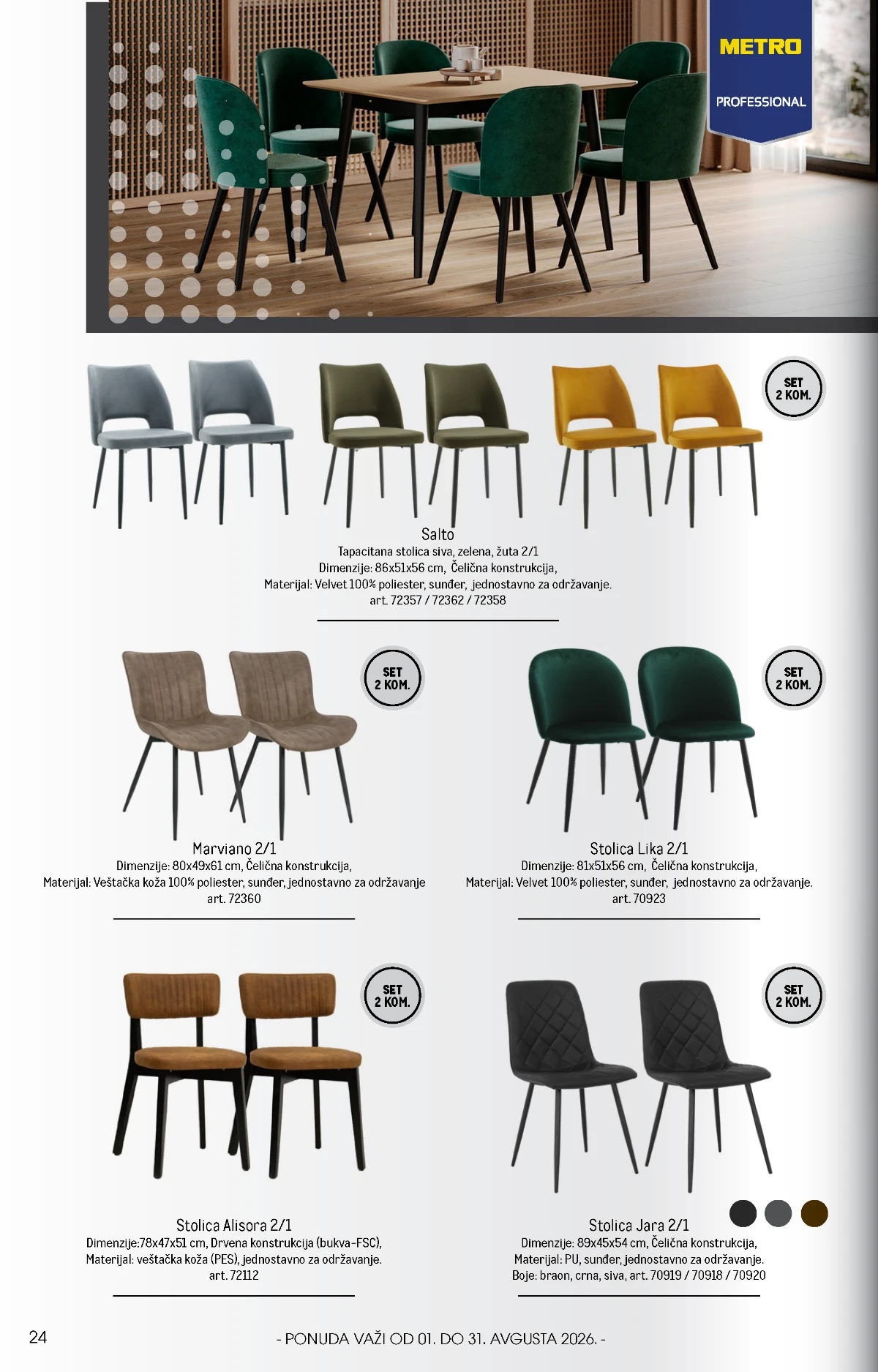 METRO HoReCa katalog avgust 2026 - strana 24