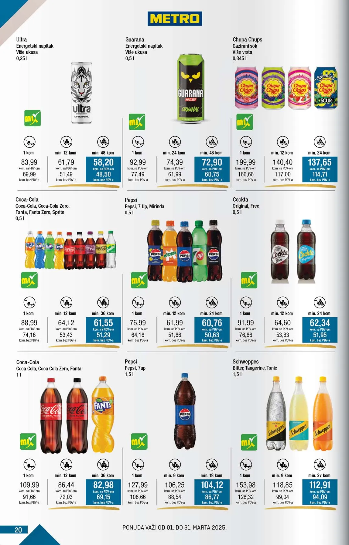 METRO  SNIZENJE SNIZENJA  KATALOG AKCIJA
